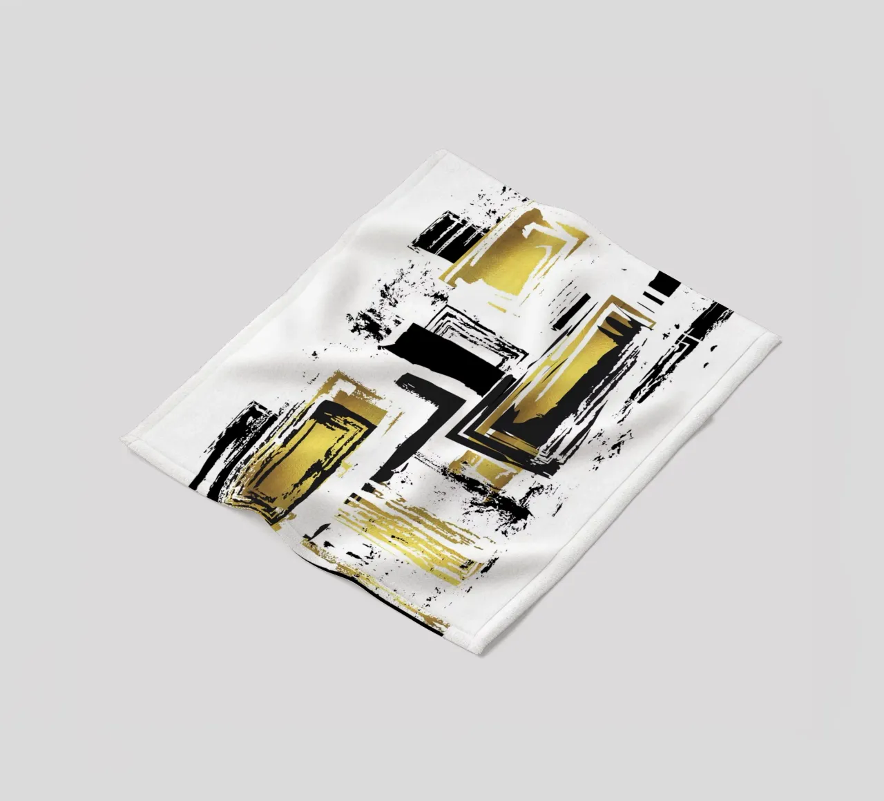 ABSTRACT ART Strutture angolari coperta in pile da Melanie Viola