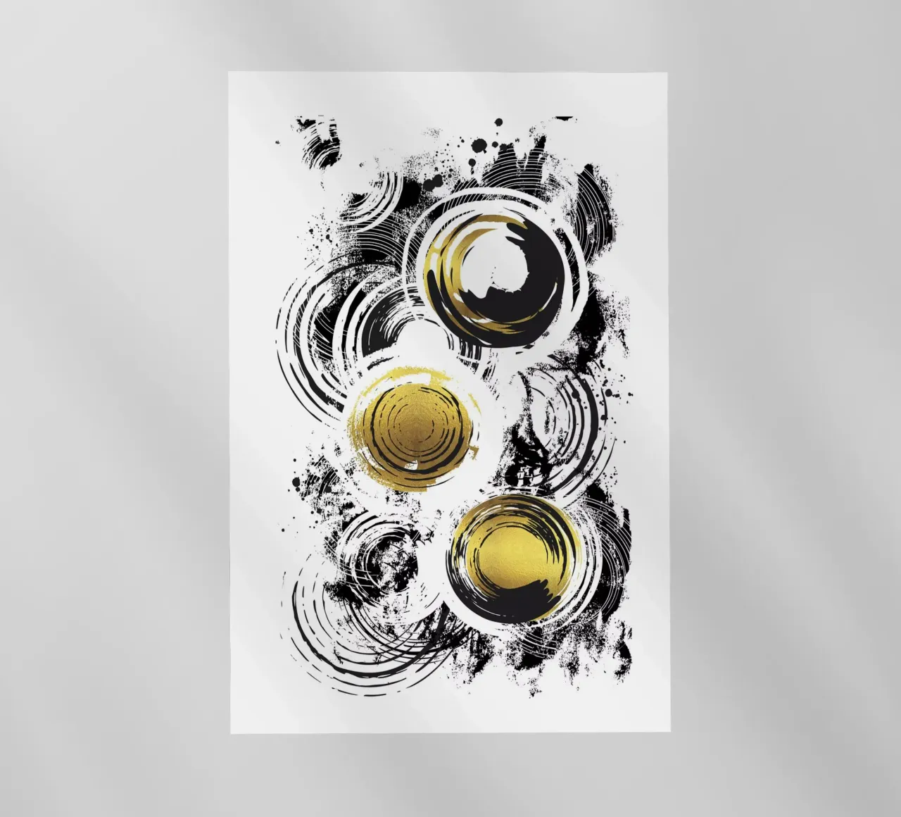 ABSTRACT ART Cerchi da corsa pellicola backlit da Melanie Viola