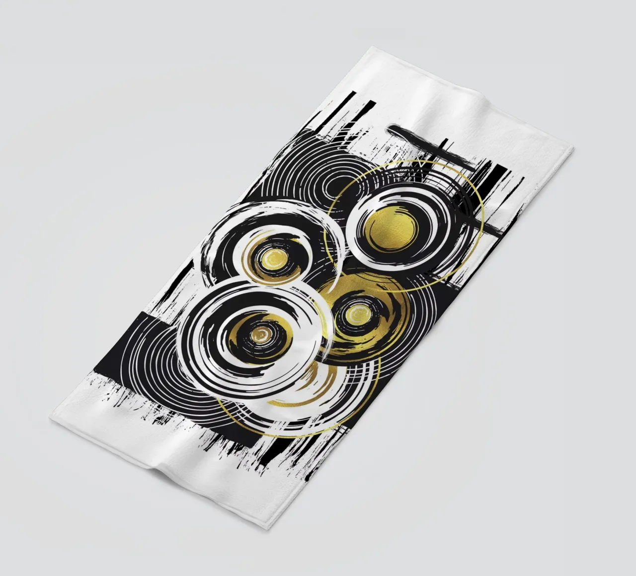 ABSTRACT ART Heavy load beach towel by Melanie Viola