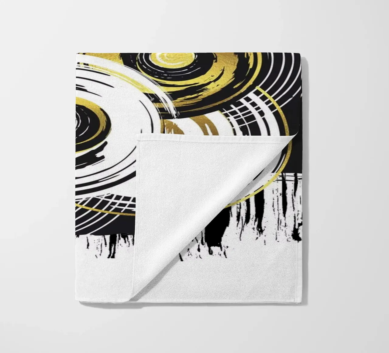 ABSTRACT ART Heavy load beach towel by Melanie Viola