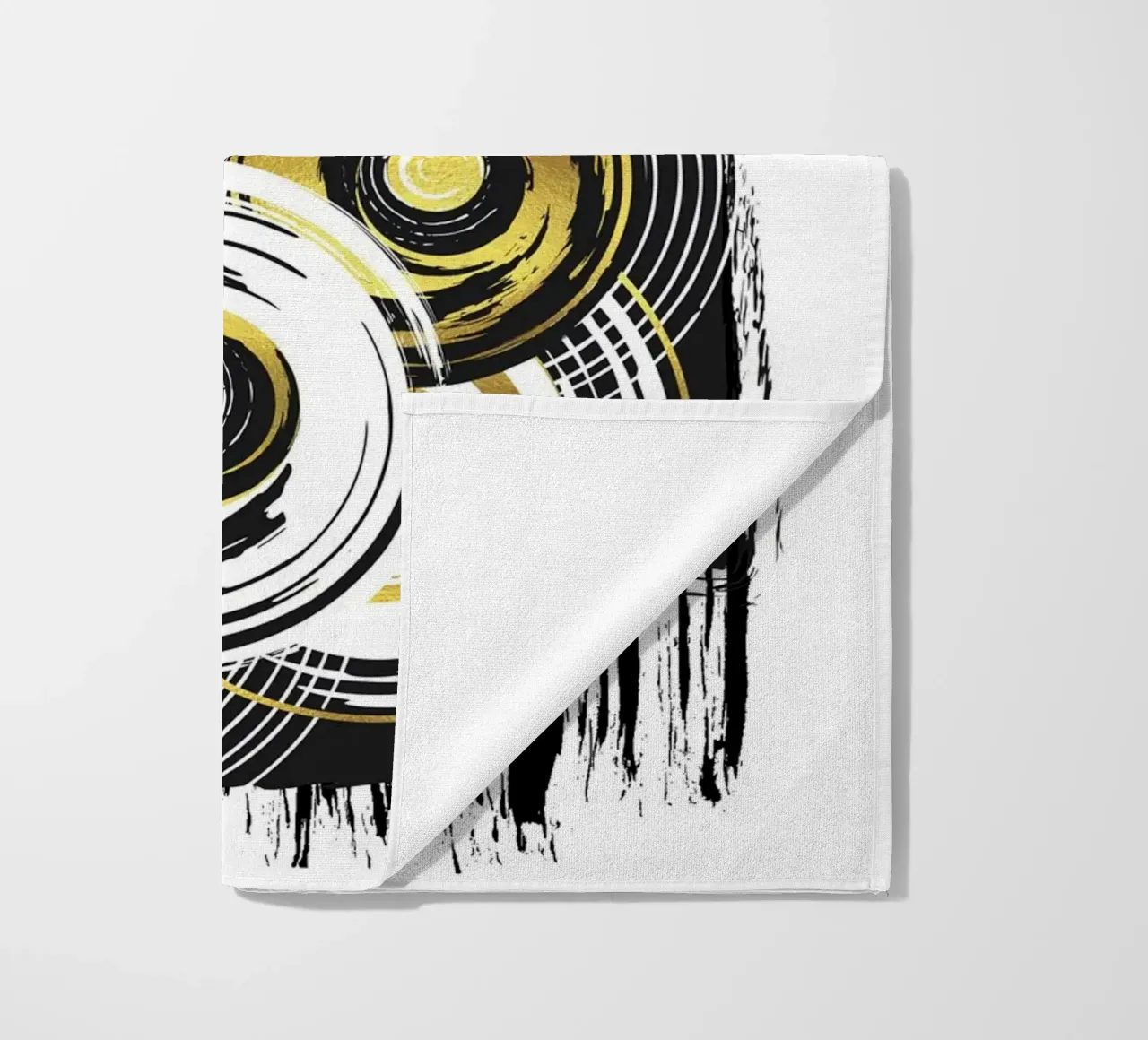 ABSTRACT ART Heavy load beach towel by Melanie Viola