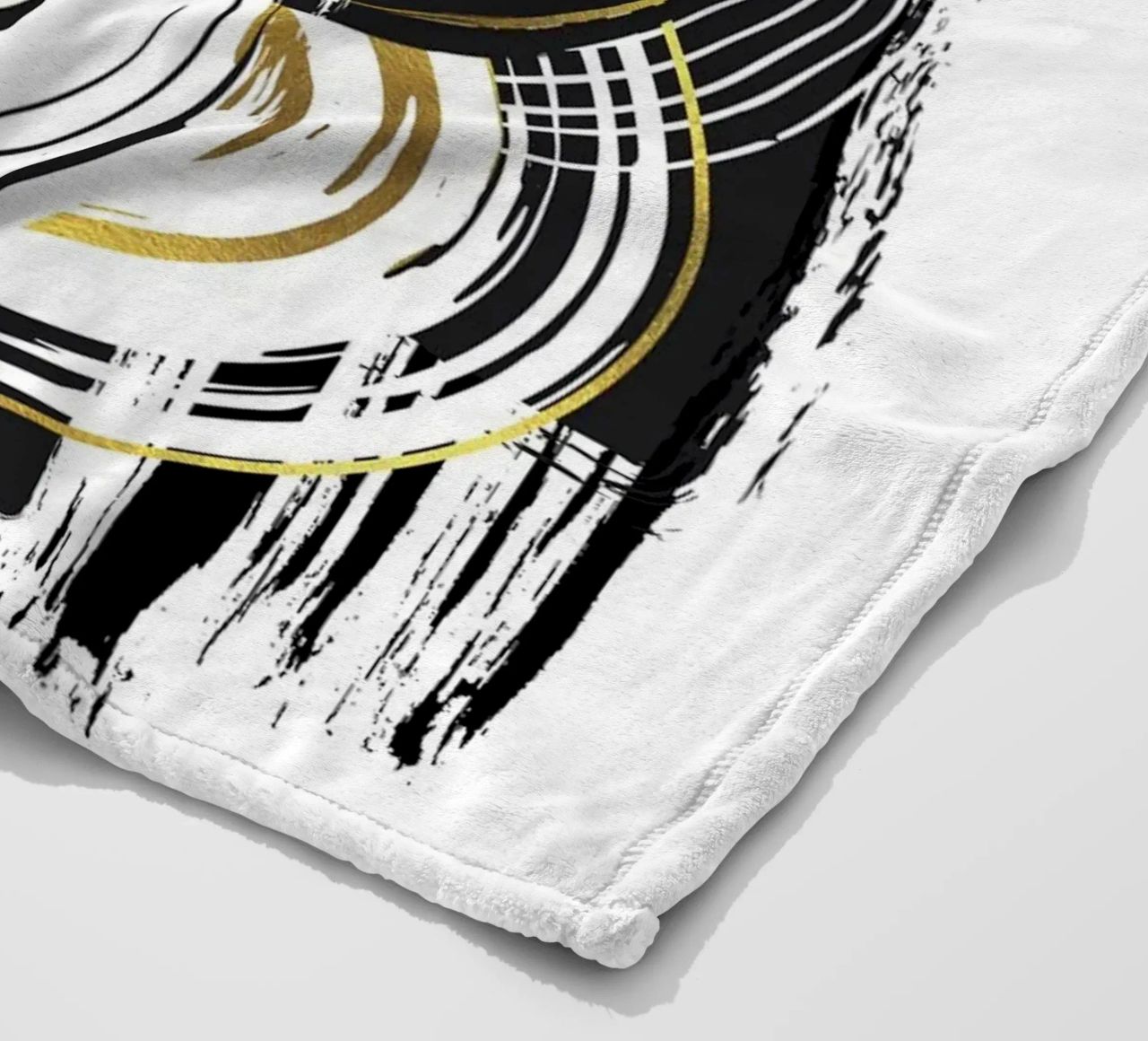 ABSTRACT ART Carico pesante coperta in pile da Melanie Viola