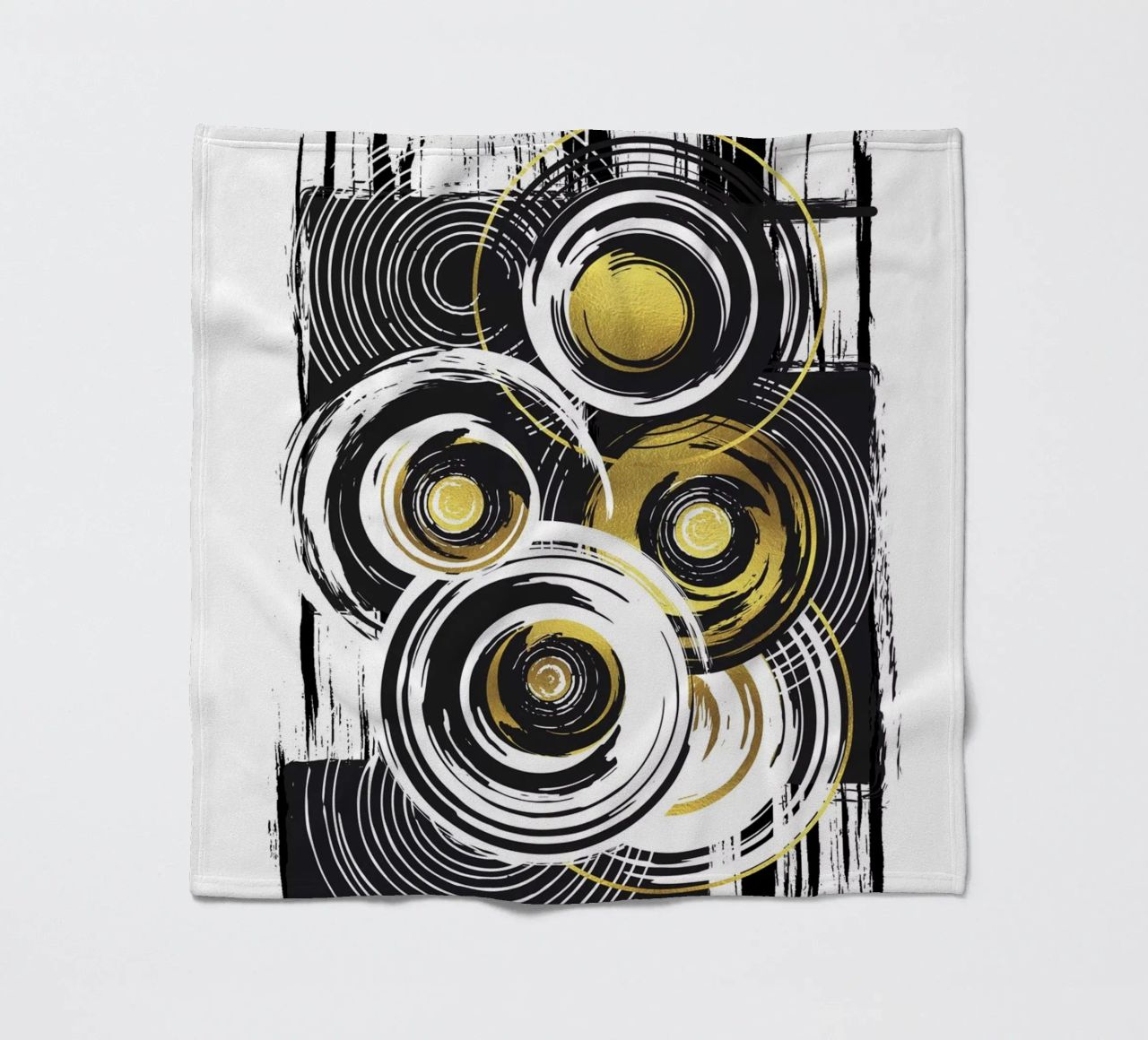 ABSTRACT ART Carico pesante coperta in pile da Melanie Viola