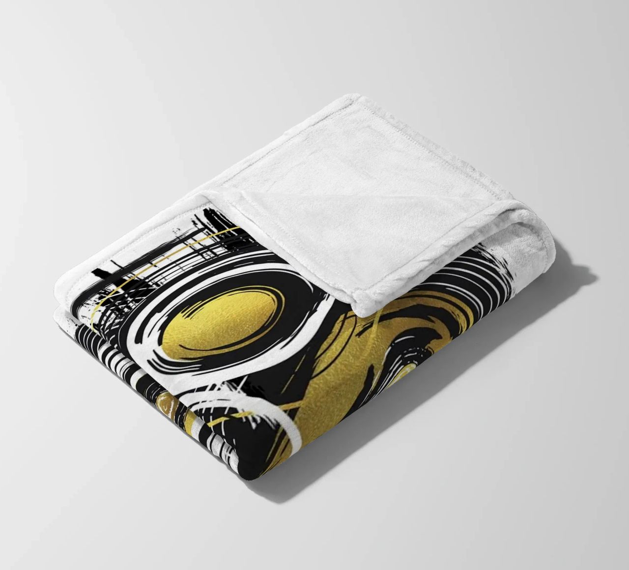 ABSTRACT ART Carico pesante coperta in pile da Melanie Viola