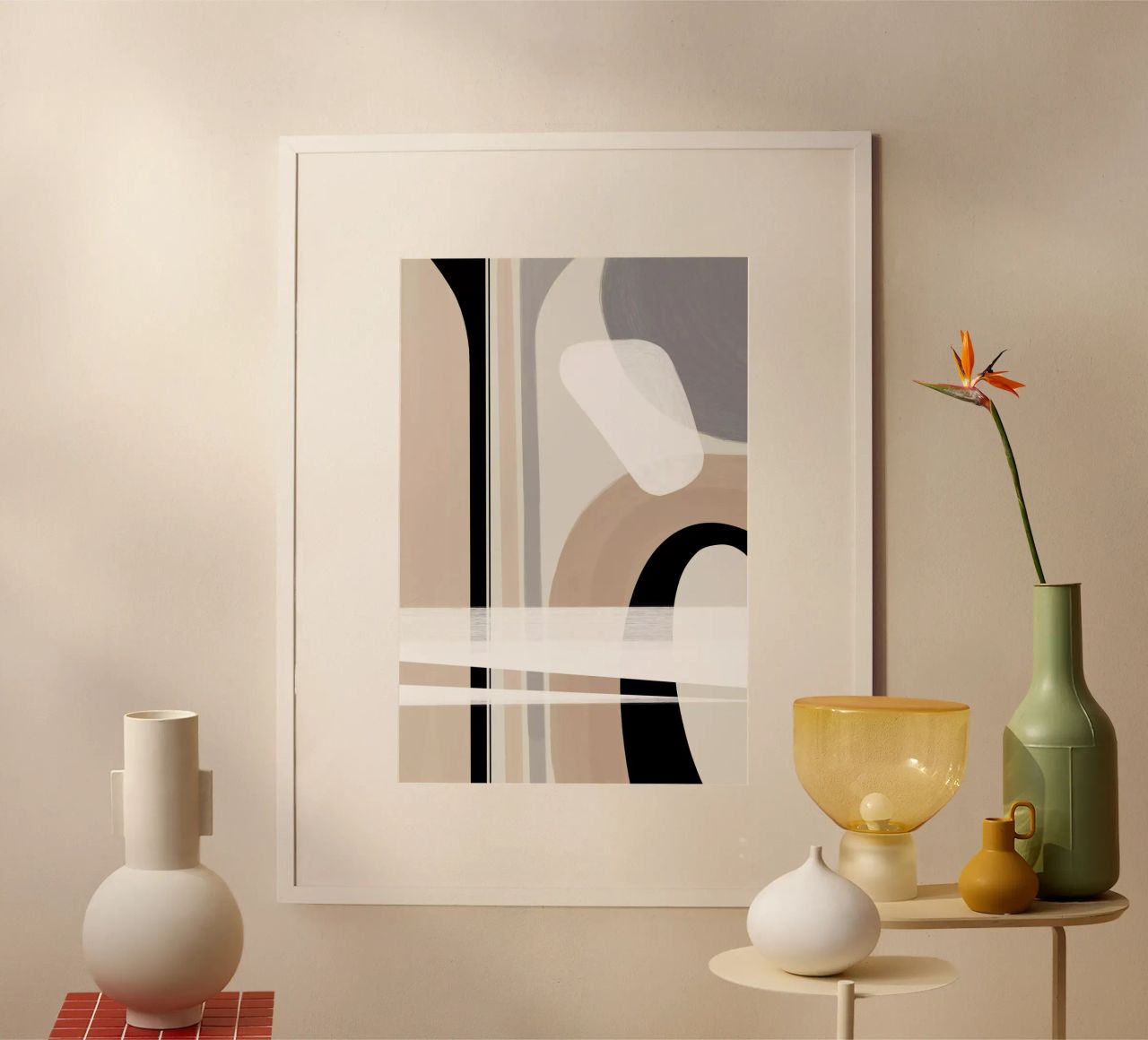 Boho Style Nr. 4 - Unterschiede Poster von Melanie Viola