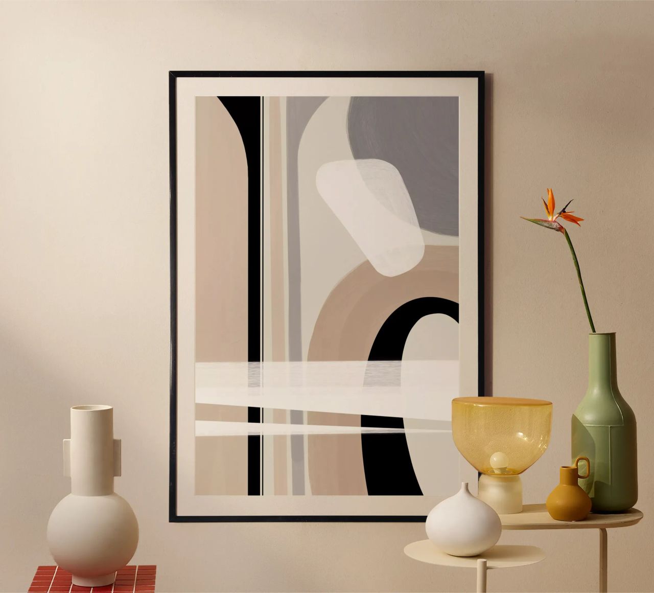 Boho Style Nr. 4 - Unterschiede Poster von Melanie Viola
