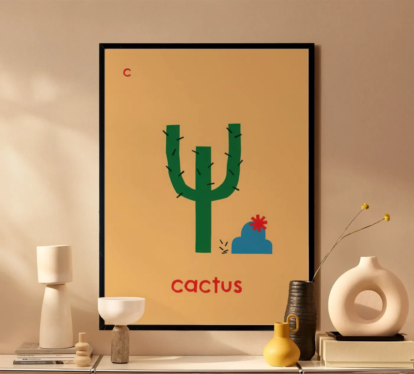 Cactus poster by Miguel Dehn