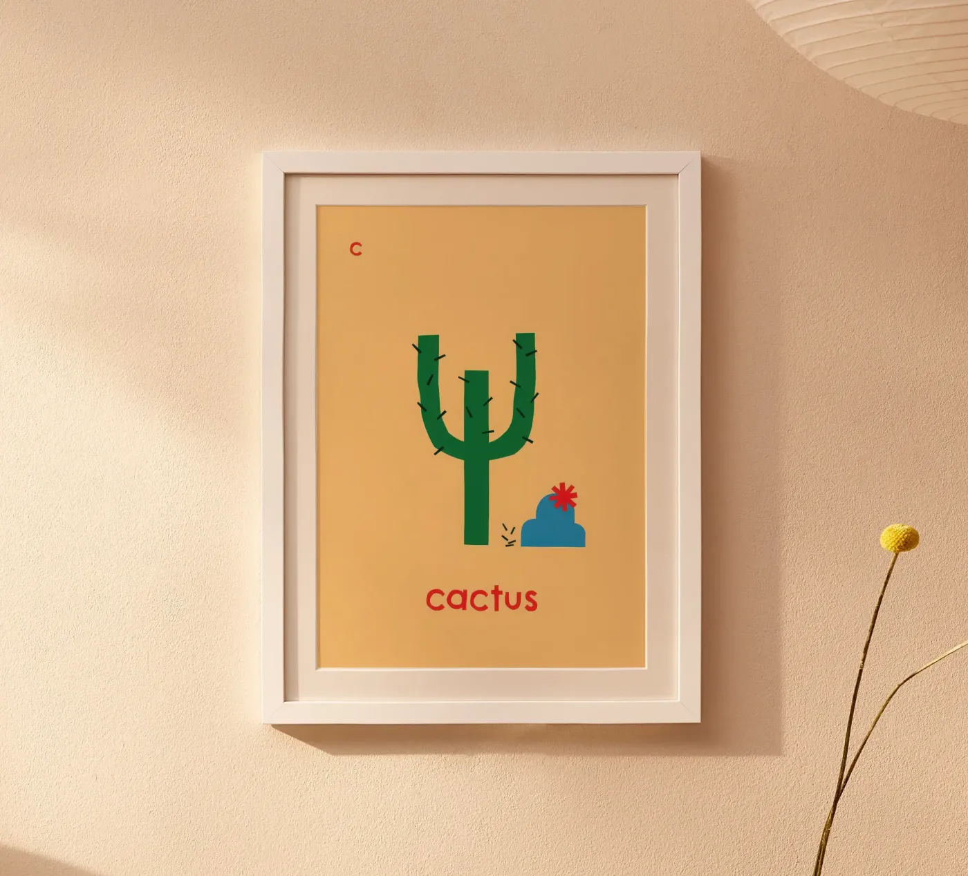Cactus poster by Miguel Dehn