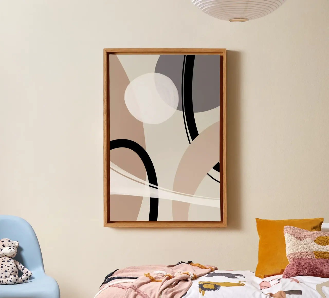 Boho Style No. 5 - Bridges canvas by Melanie Viola