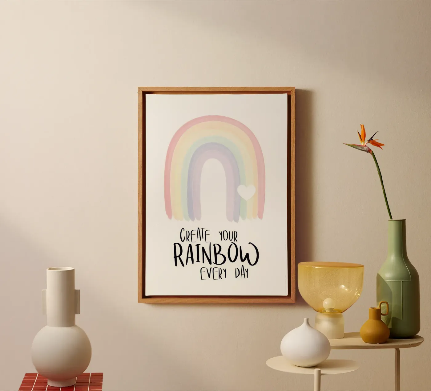 Create Rainbow canvas by Miguel Dehn