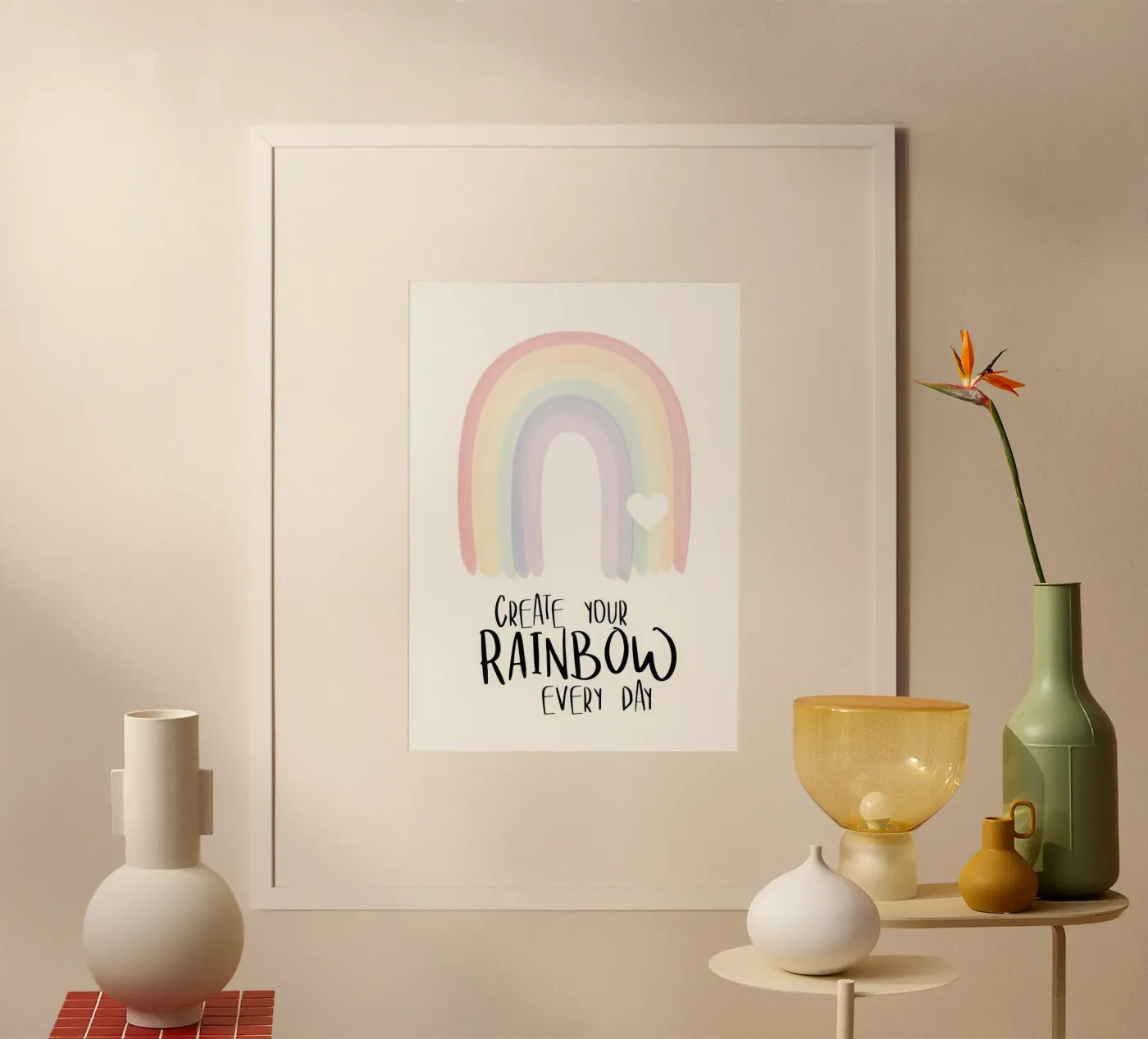 Create Rainbow poster by Miguel Dehn