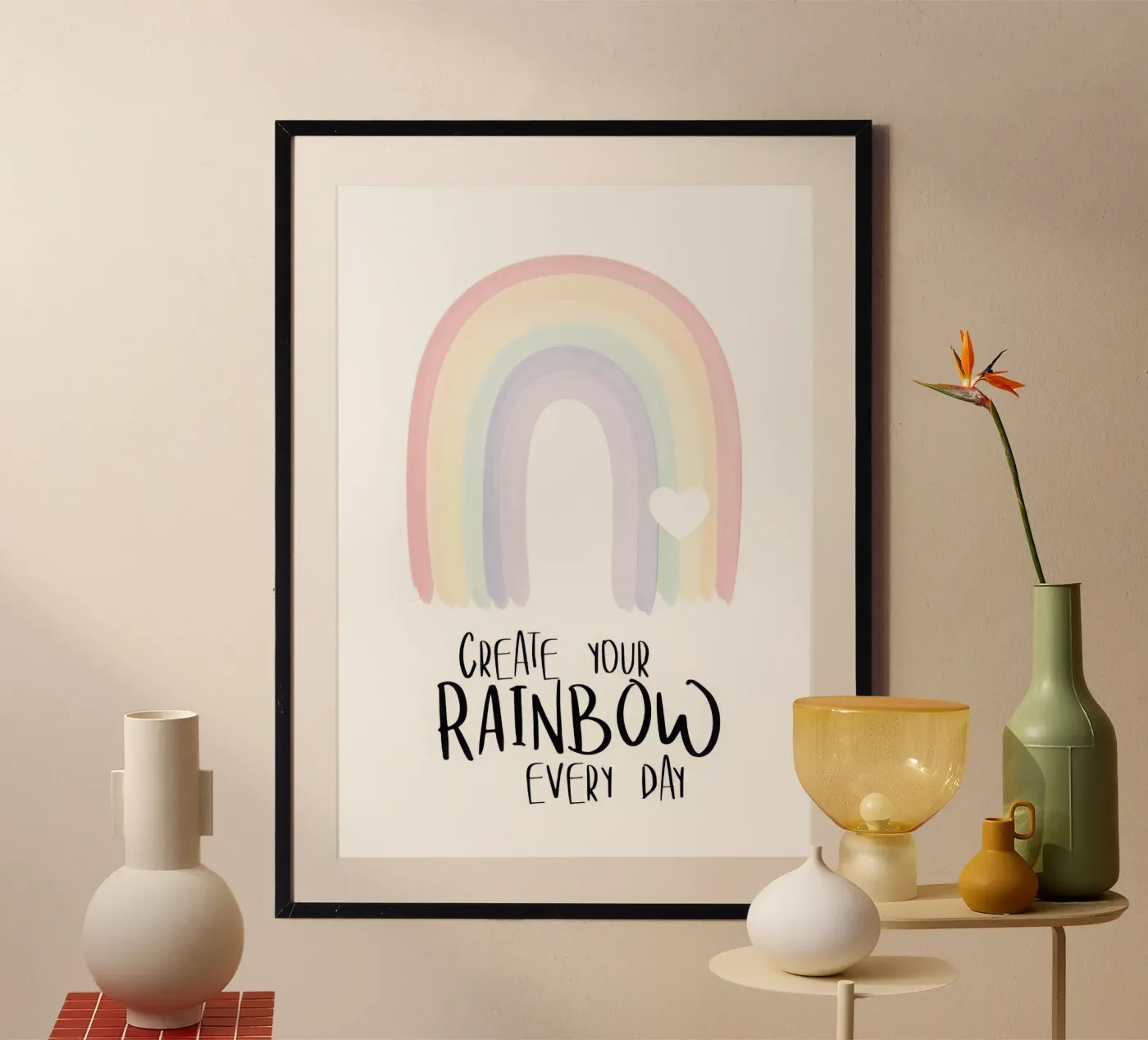 Create Rainbow poster by Miguel Dehn