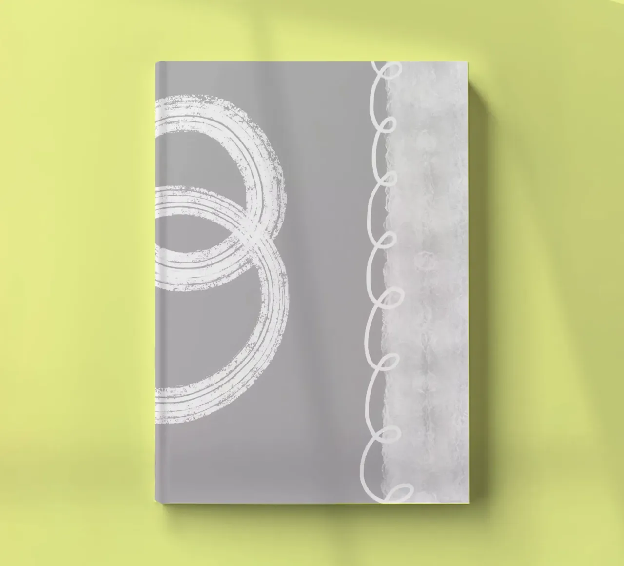 Abstract Painting No. 10 - Togetherness notebook by Melanie Viola