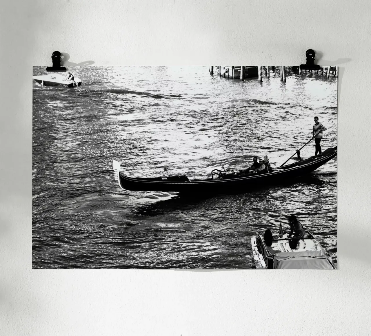 Venezia 21 poster con telaio in legno da eyes & tries