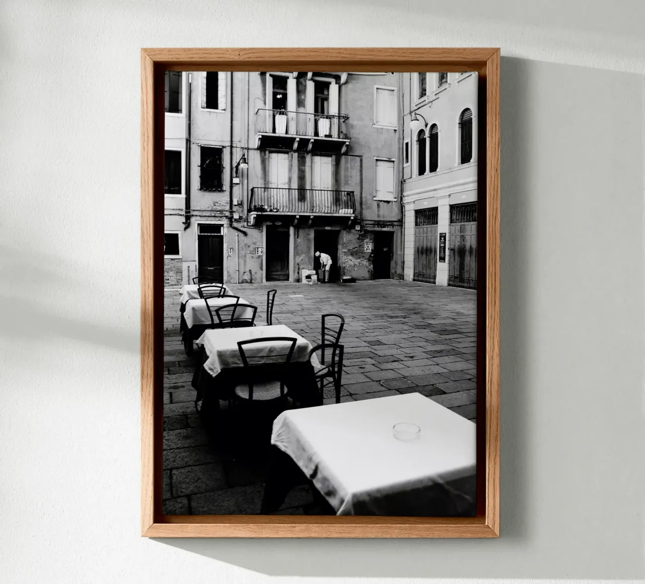 Venice 22 canvas with Floater frame by eyes & tries