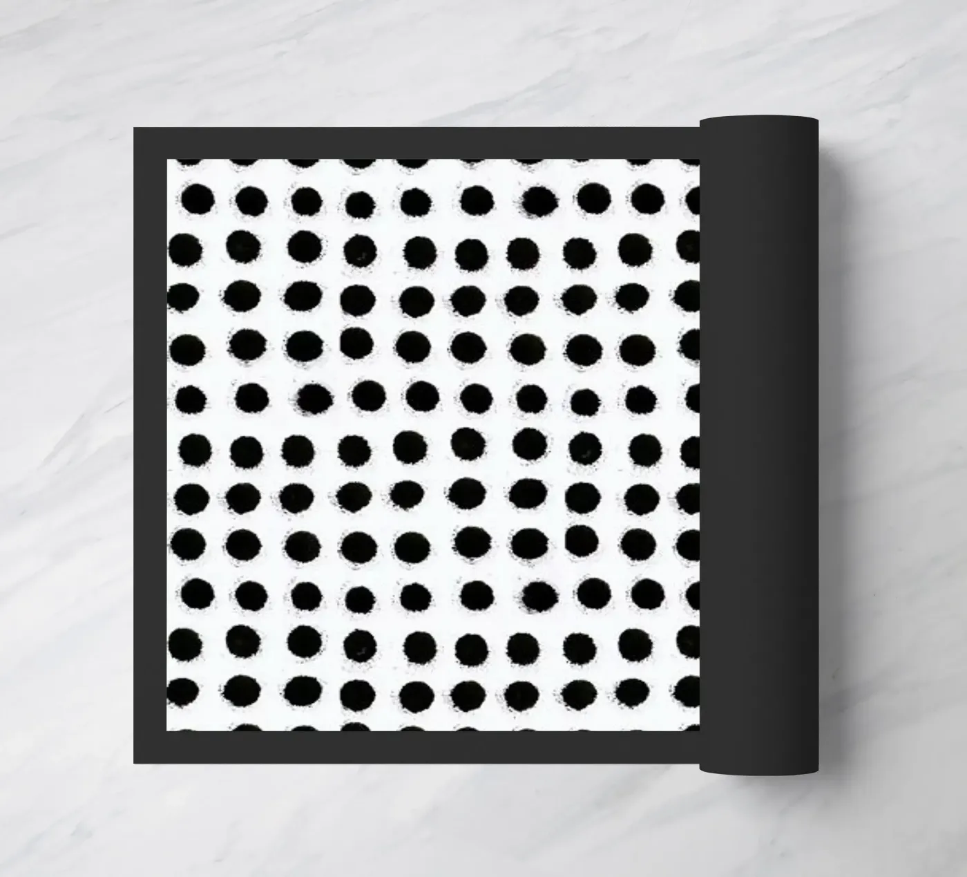 Ink Dots doormat by Maren Gross