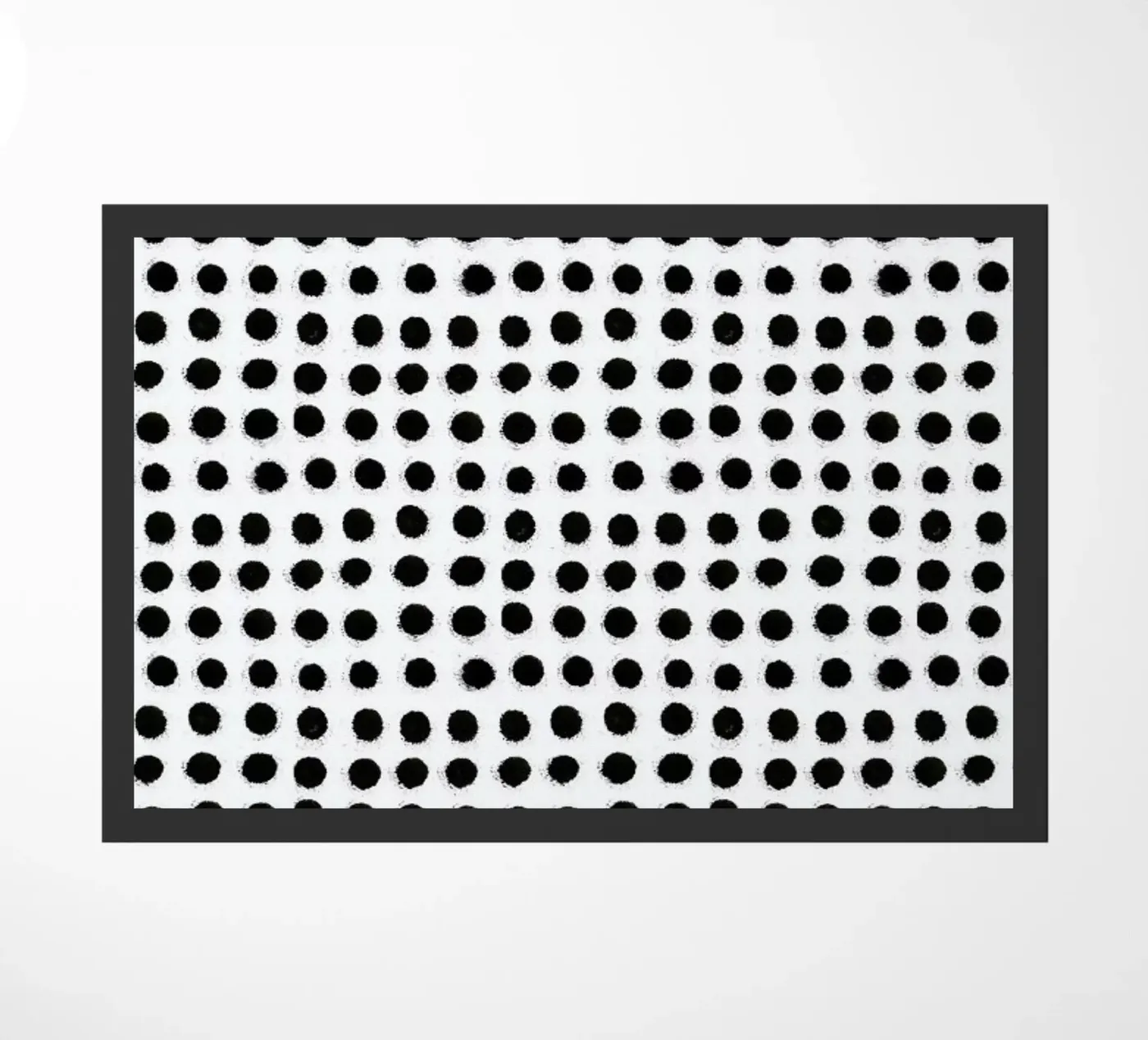Ink Dots doormat by Maren Gross