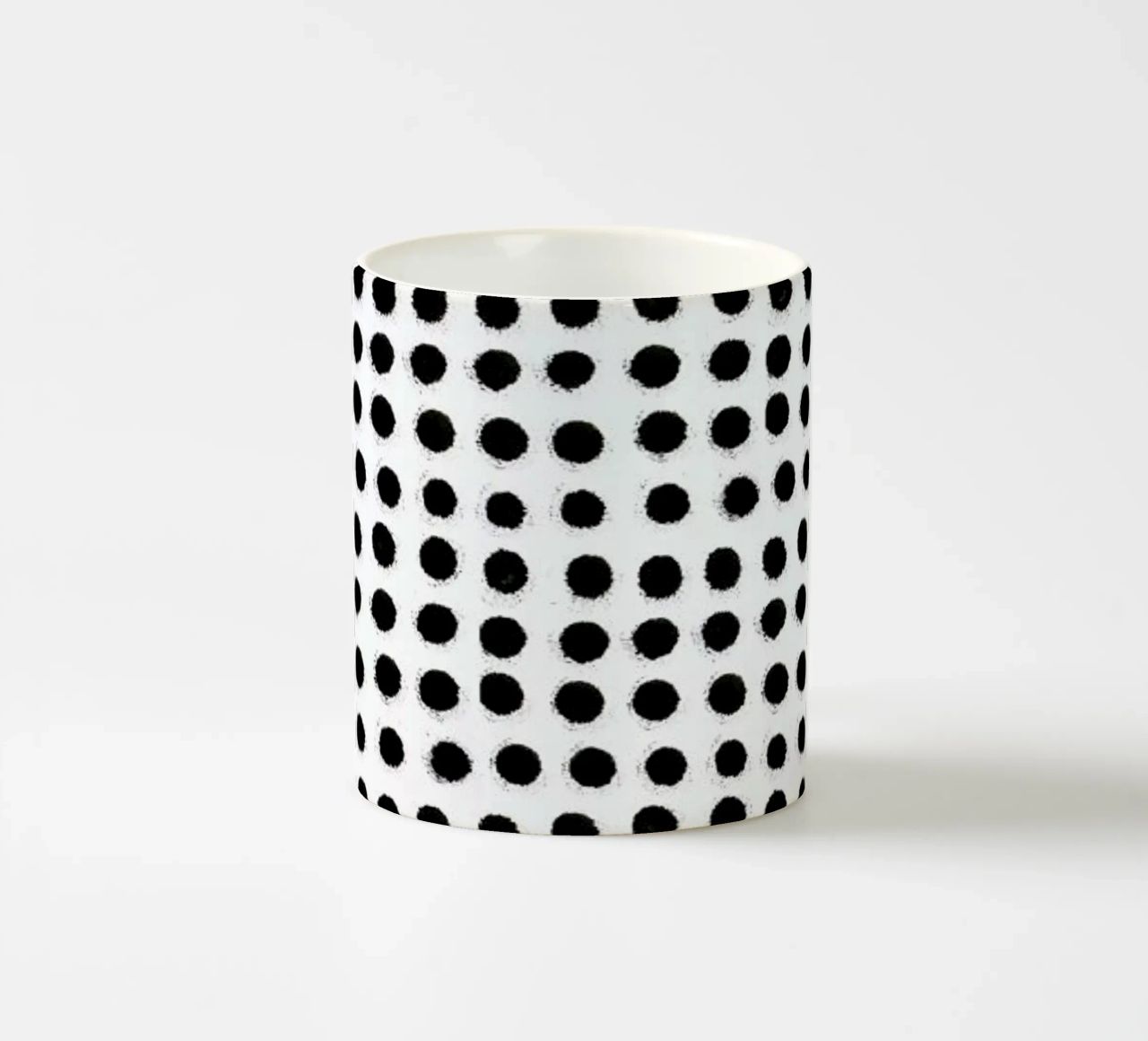 Ink Dots tazza in ceramica da Maren Gross