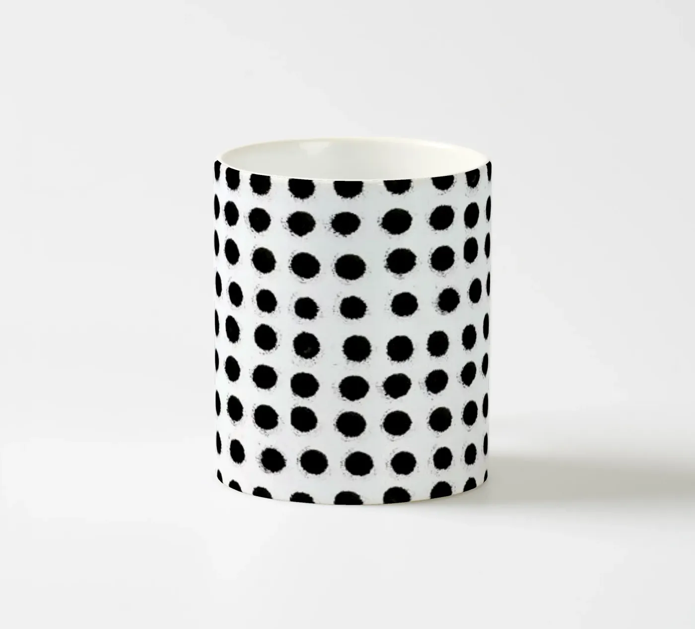 Ink Dots ceramic mug by Maren Gross