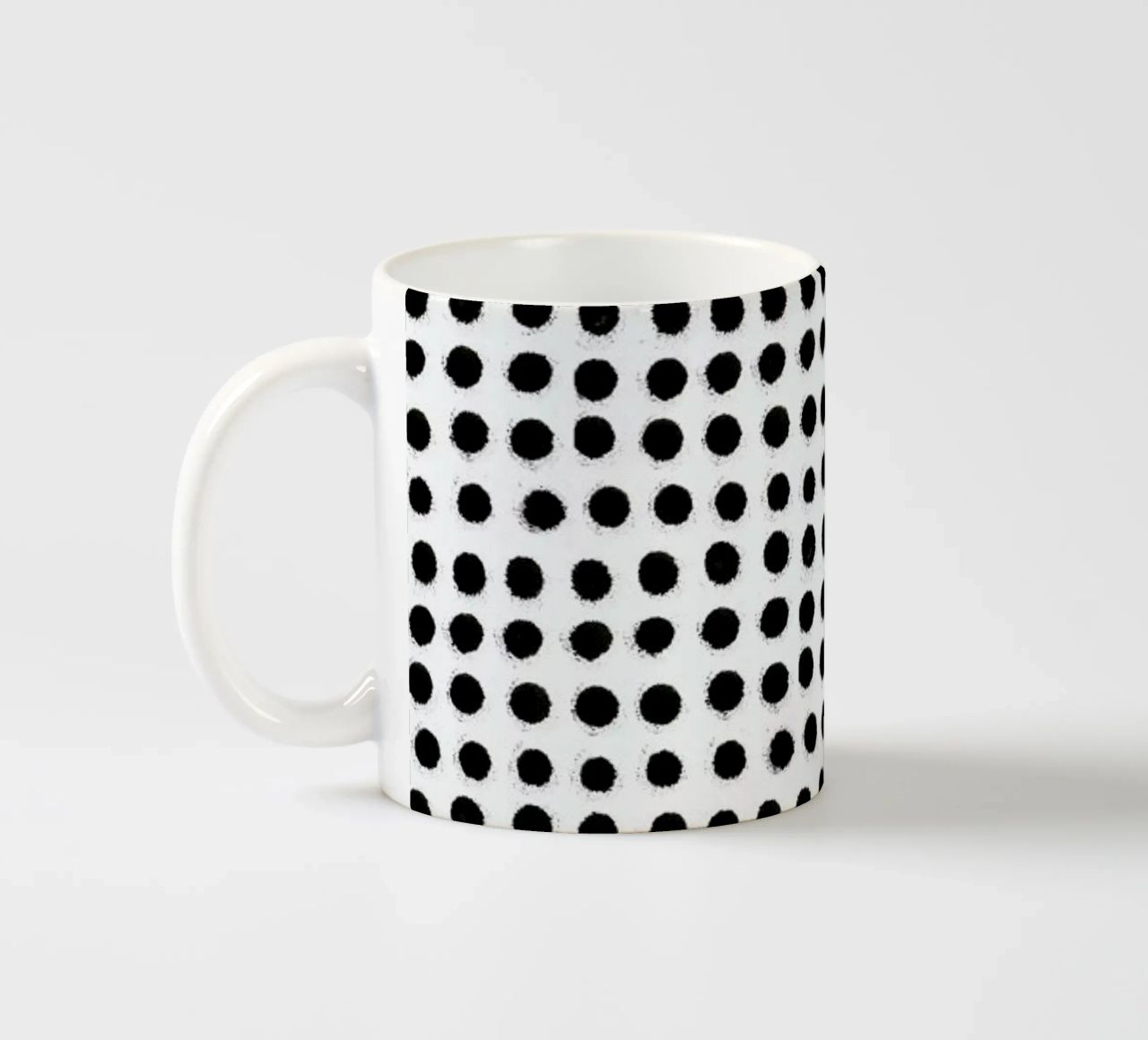 Ink Dots tazza in ceramica da Maren Gross