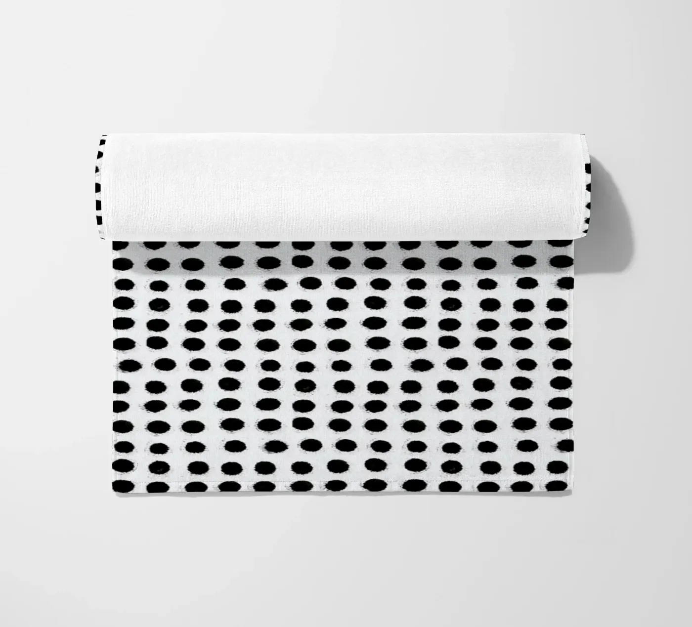 Ink Dots beach towel by Maren Gross