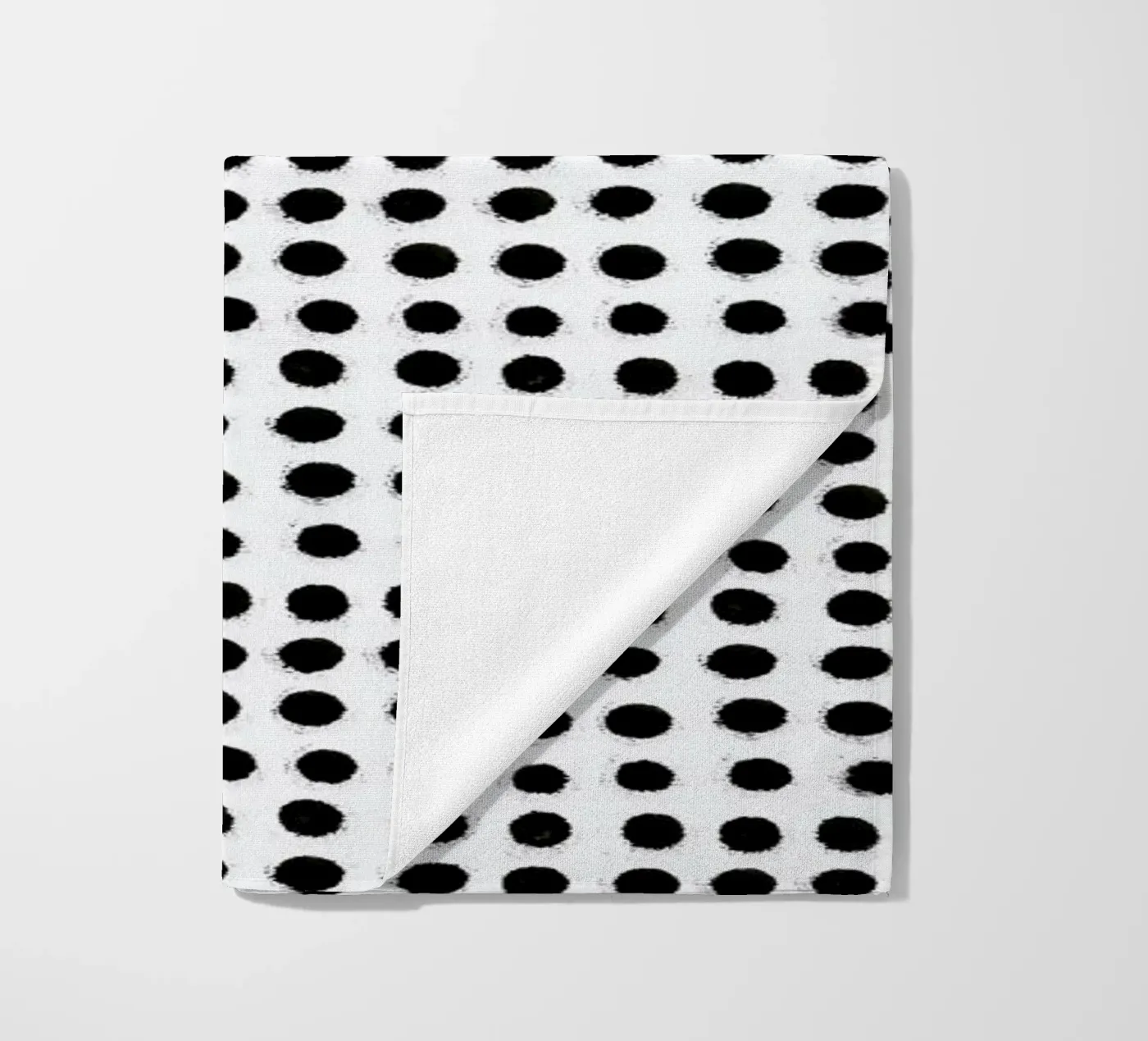 Ink Dots beach towel by Maren Gross