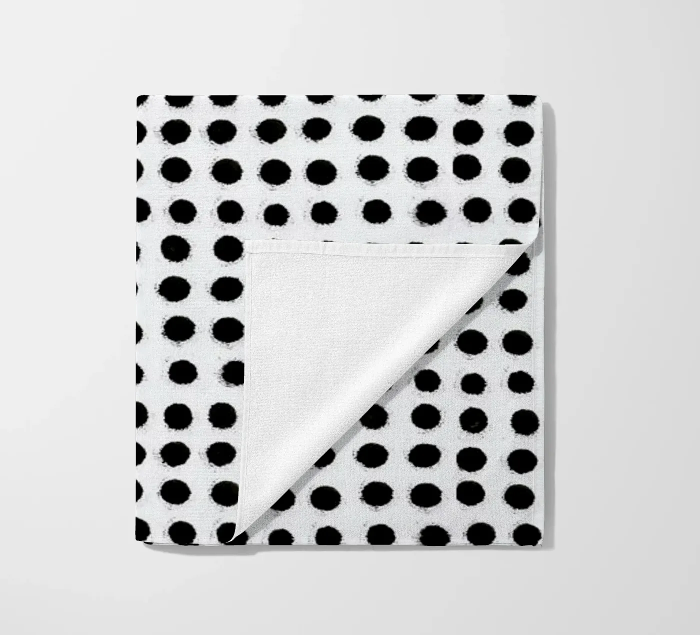 Ink Dots beach towel by Maren Gross