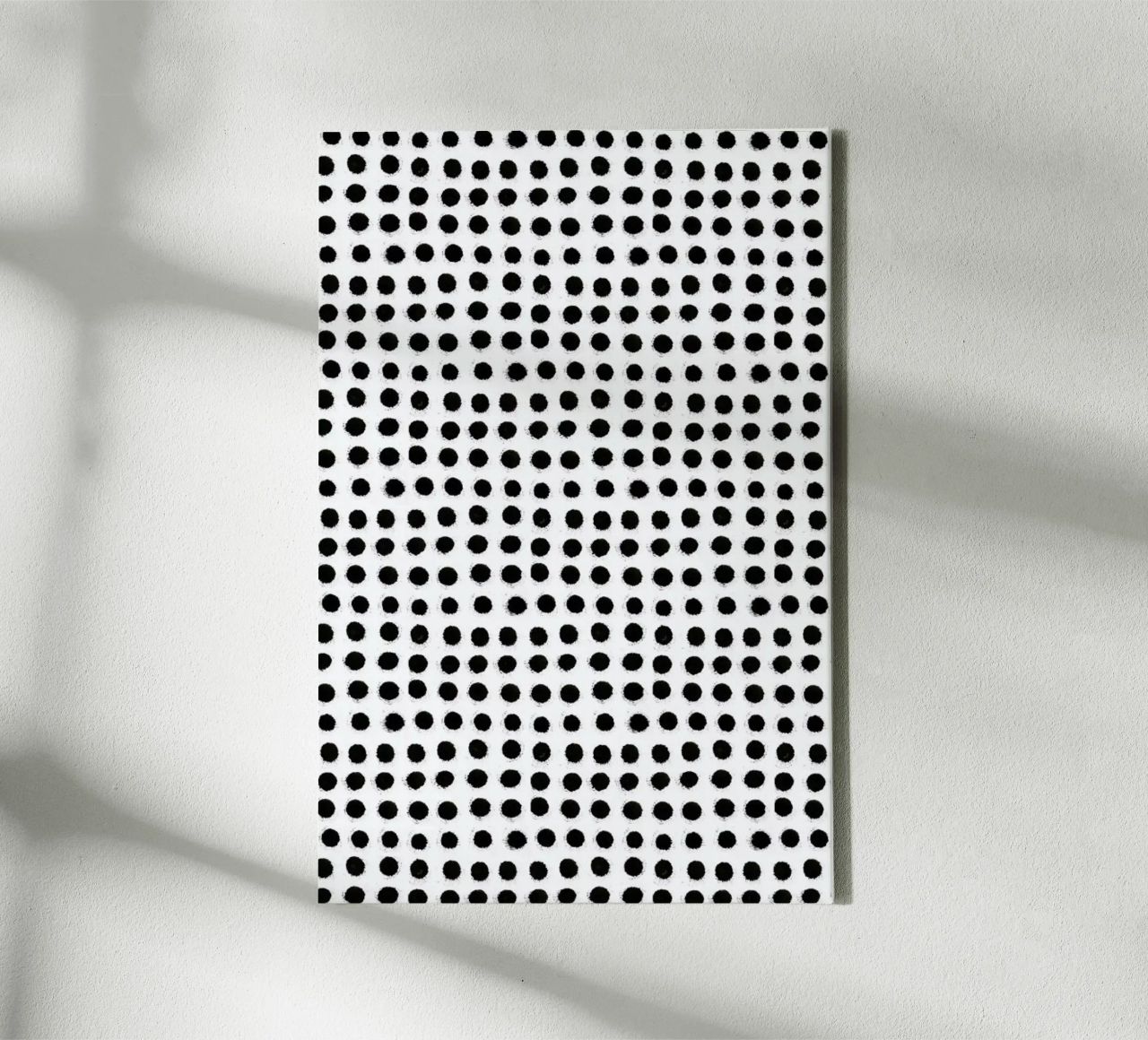 Ink Dots canvas by Maren Gross