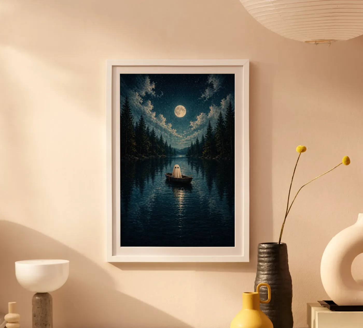 Lago Middle poster da Elinarts