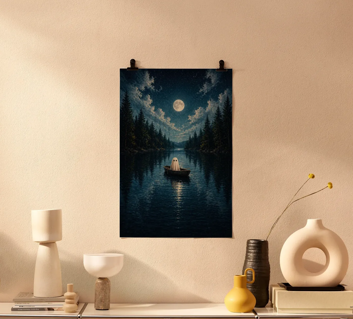 Lago Middle poster da Elinarts