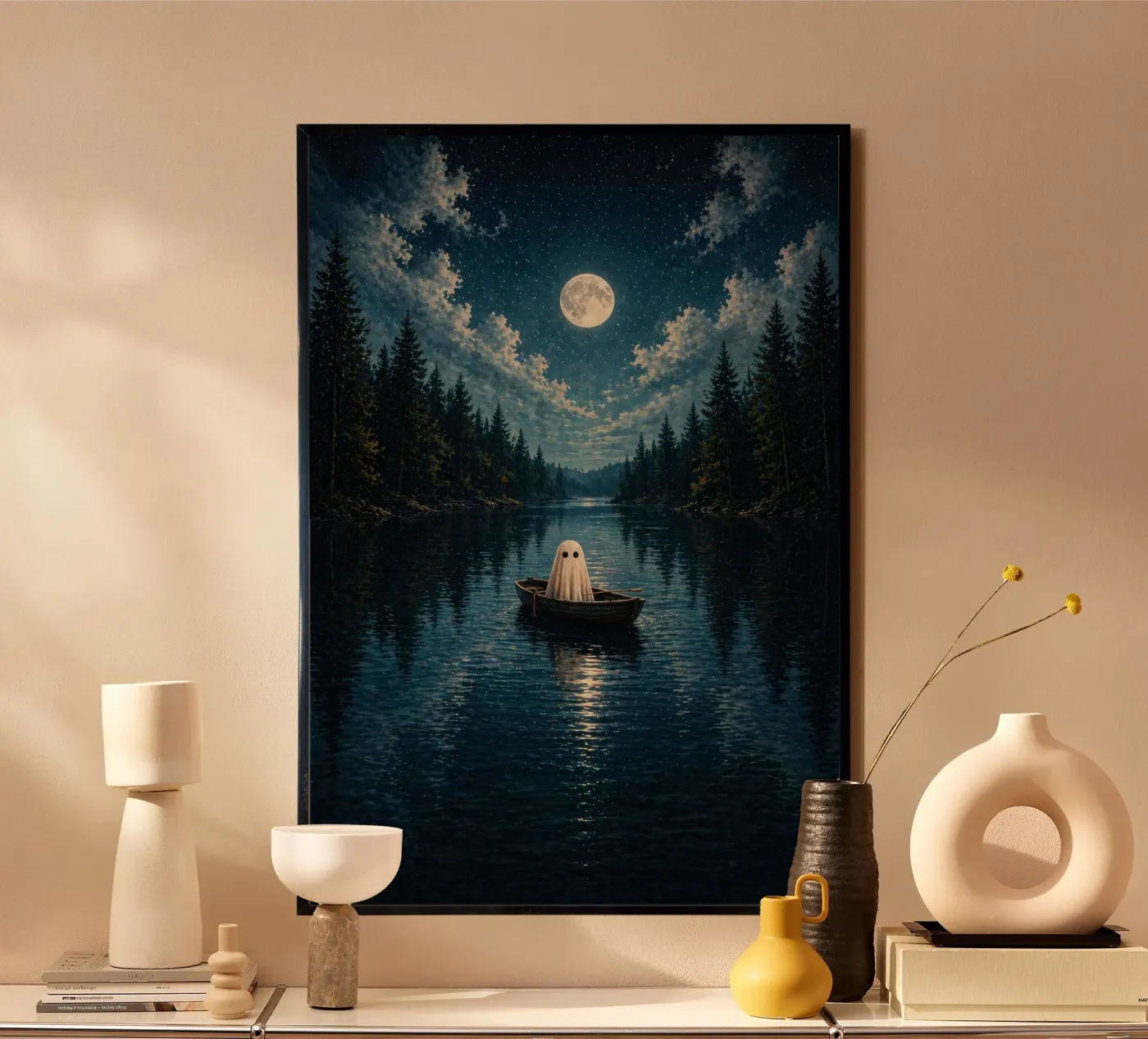 Lago Middle poster da Elinarts