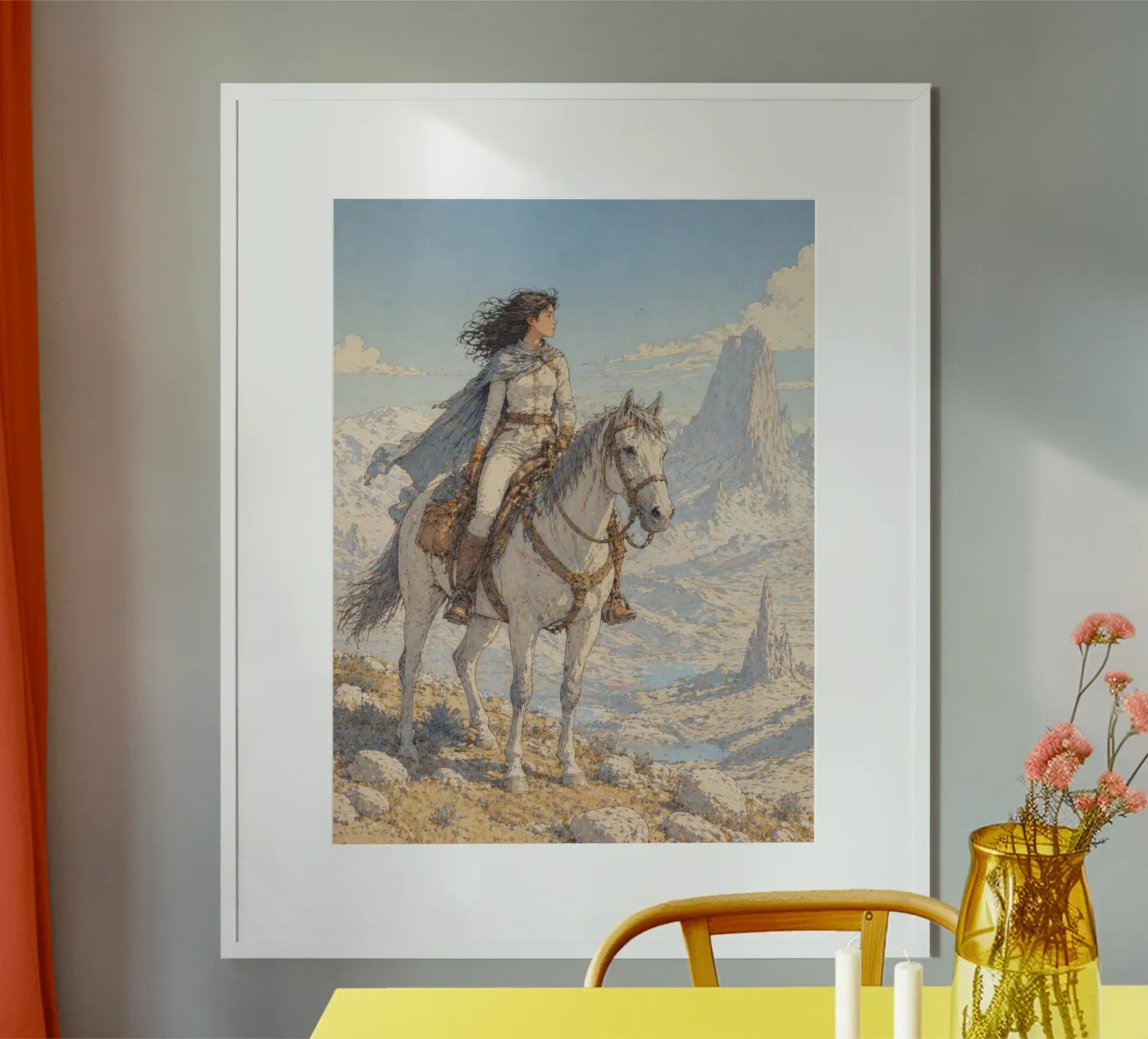 Cavalcare poster da Elinarts