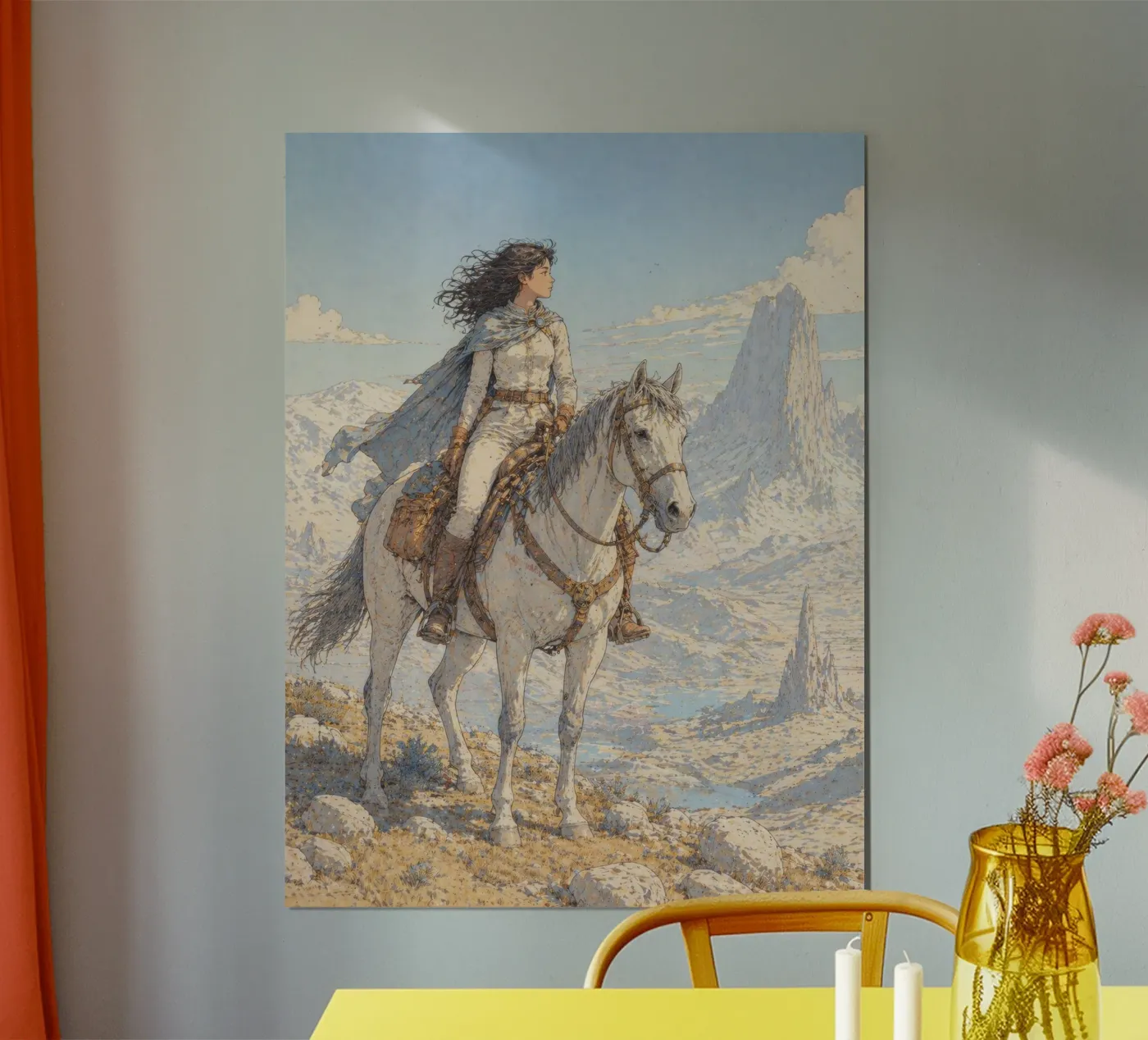 Cavalcare poster da Elinarts