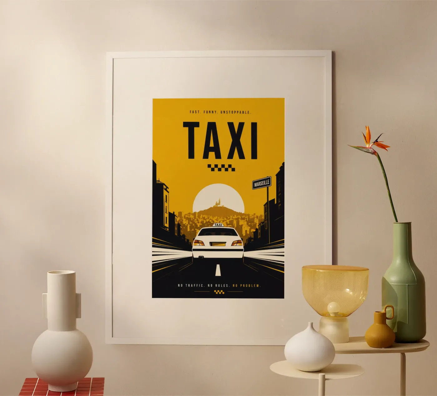 Taxi poster da Elinarts