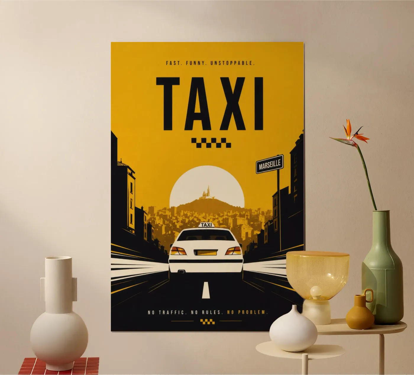Taxi poster da Elinarts