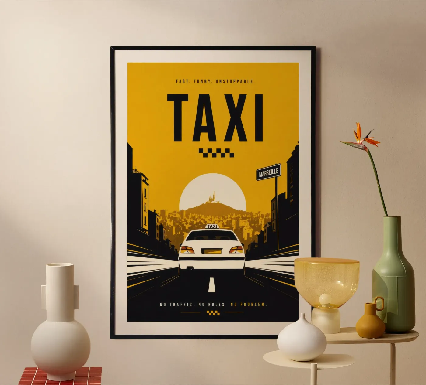 Taxi poster da Elinarts