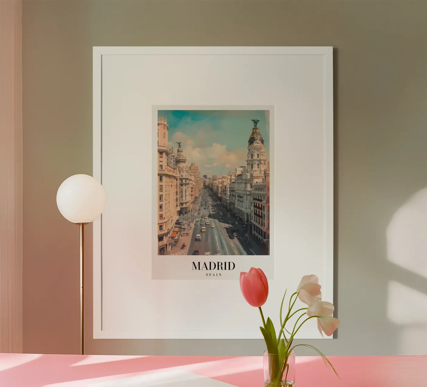 Madrid, Spagna poster da Travel Scenes