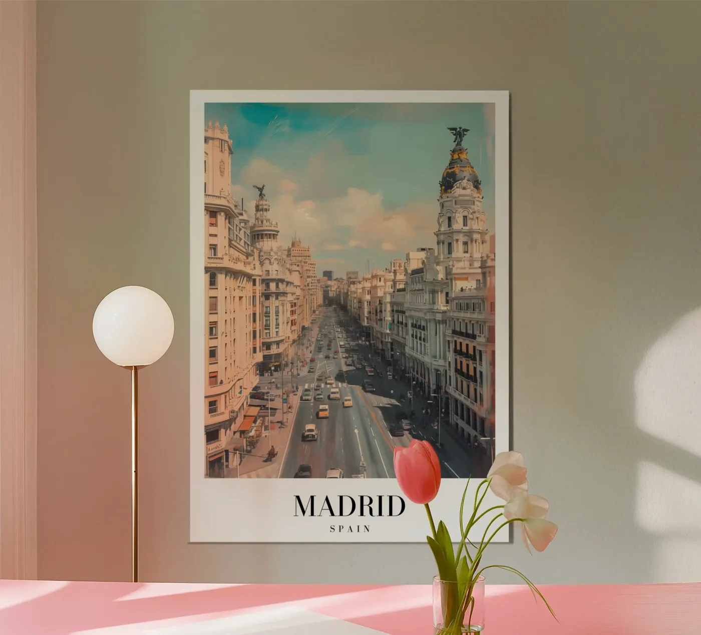 Madrid, Spagna poster da Travel Scenes