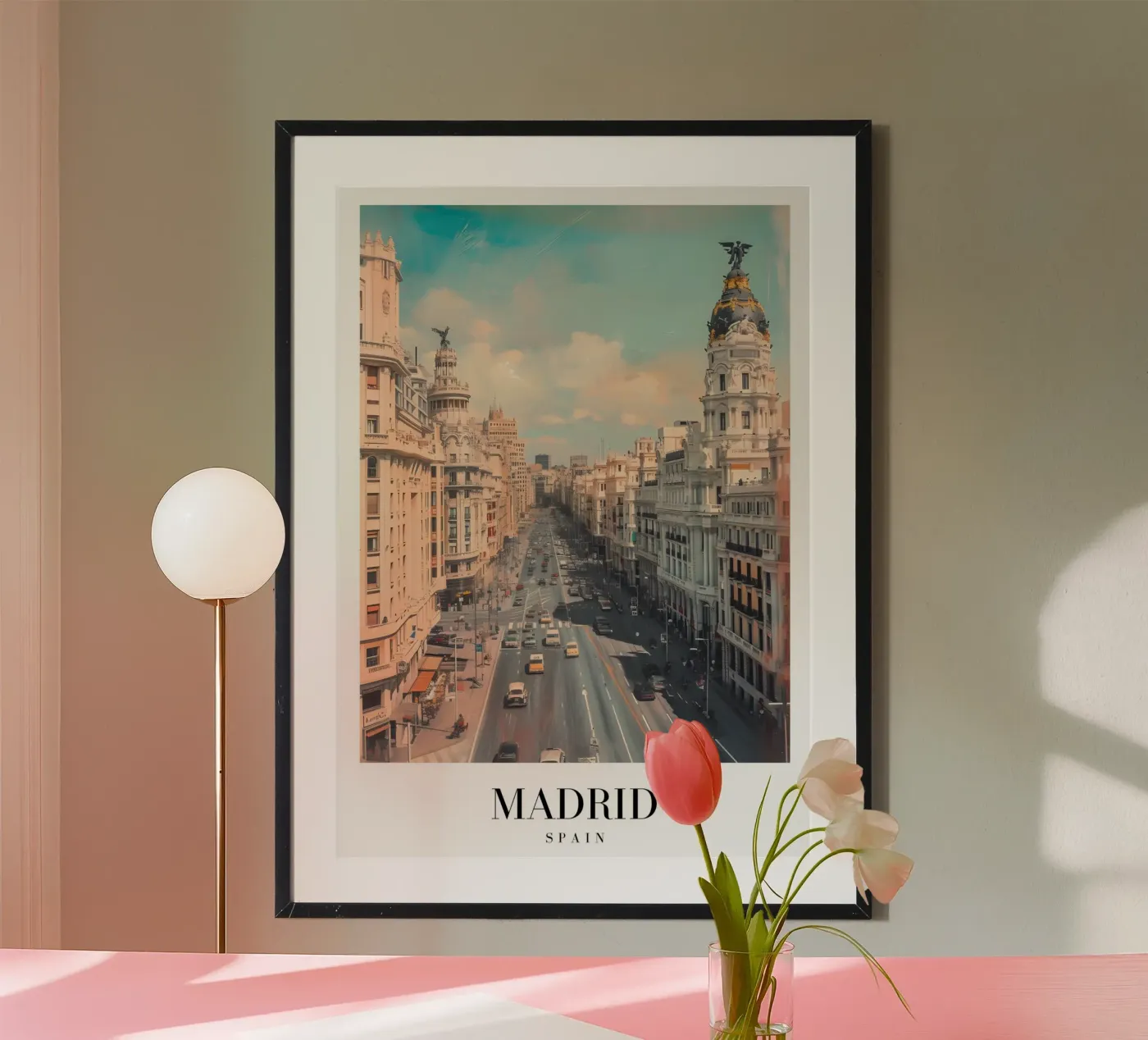Madrid, Spagna poster da Travel Scenes