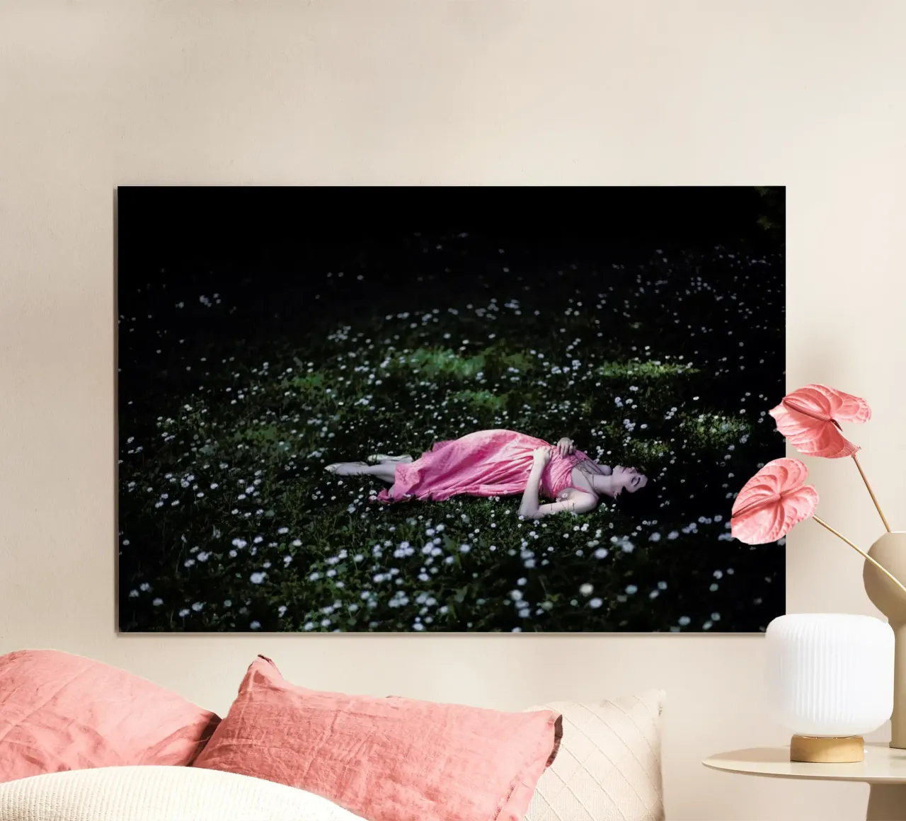 Raluca poster con telaio in legno da Ana Topoleanu