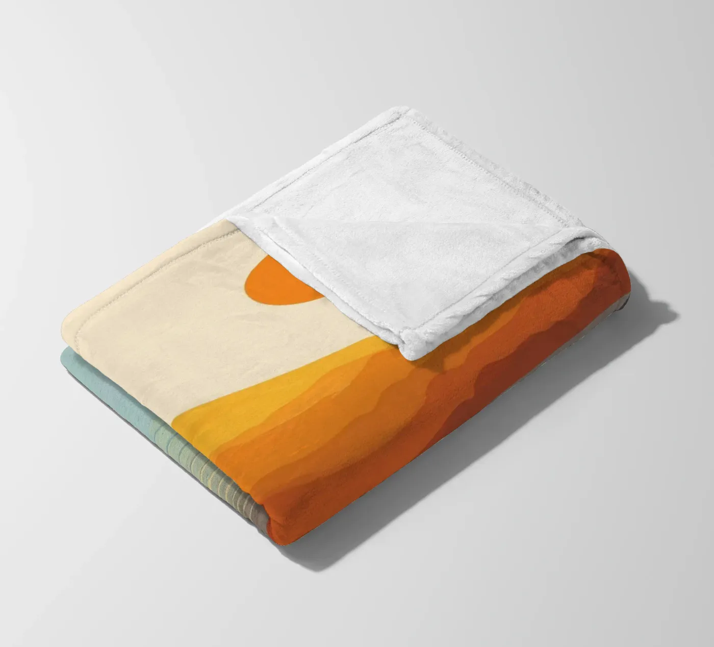 Sunset Landscape Fleecedecke von Jannie goods