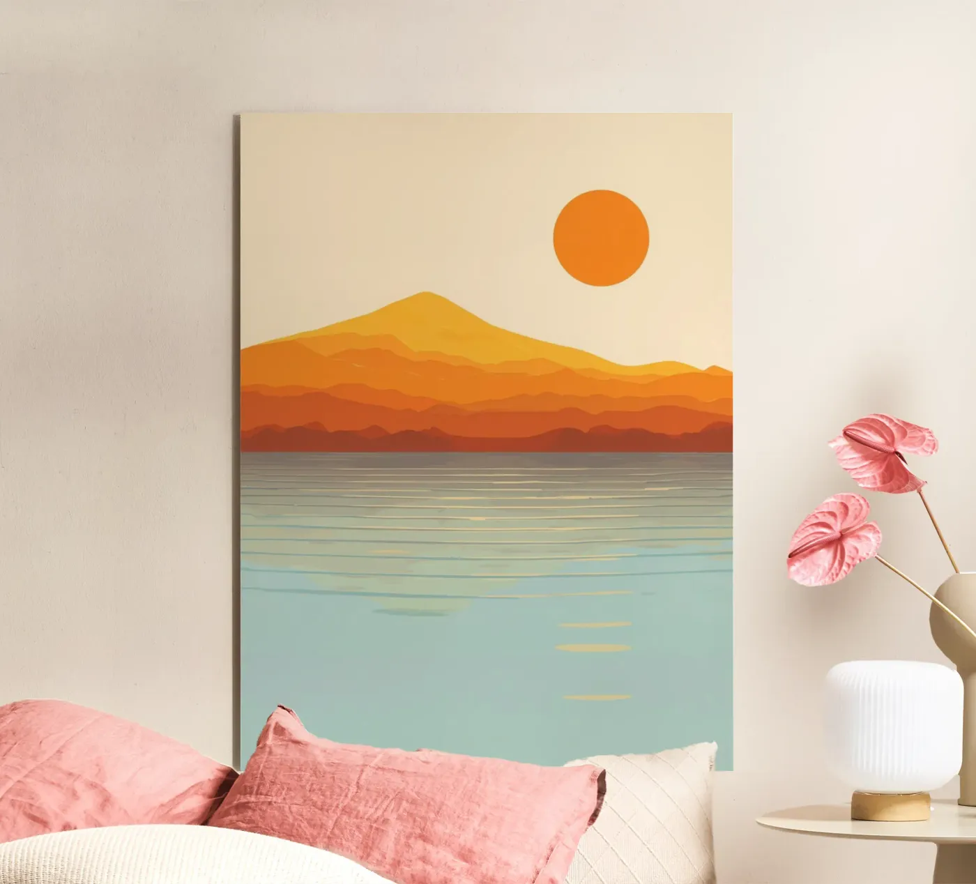 Sunset Landscape pannello forex da Jannie goods