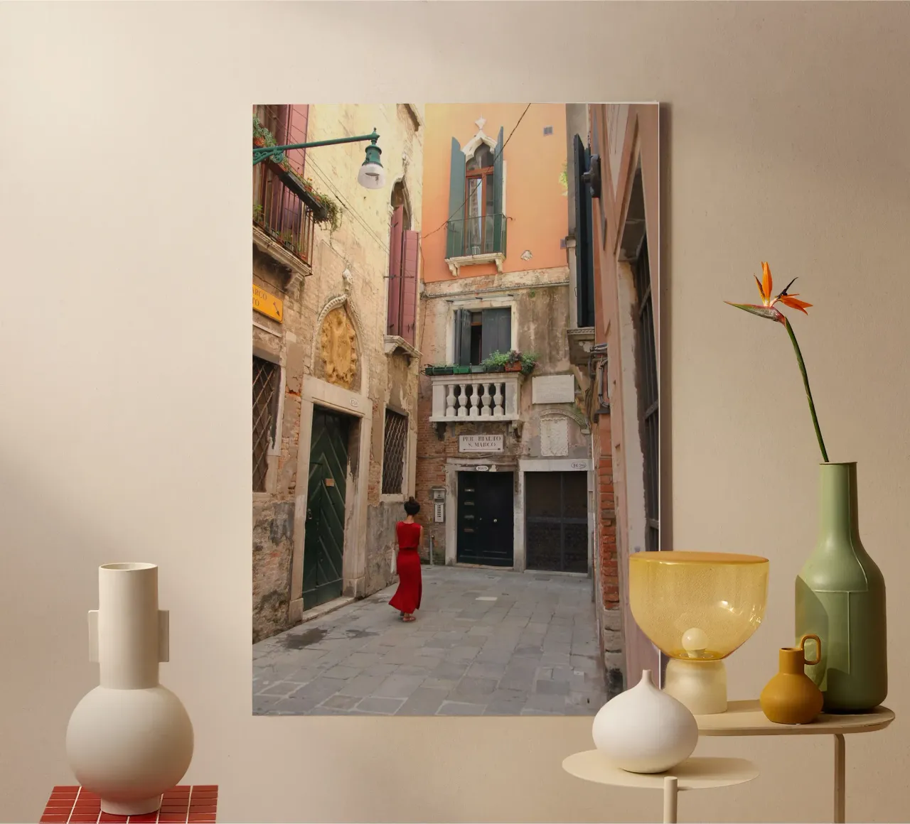 Venice 30 canvas with Floater frame by eyes & tries