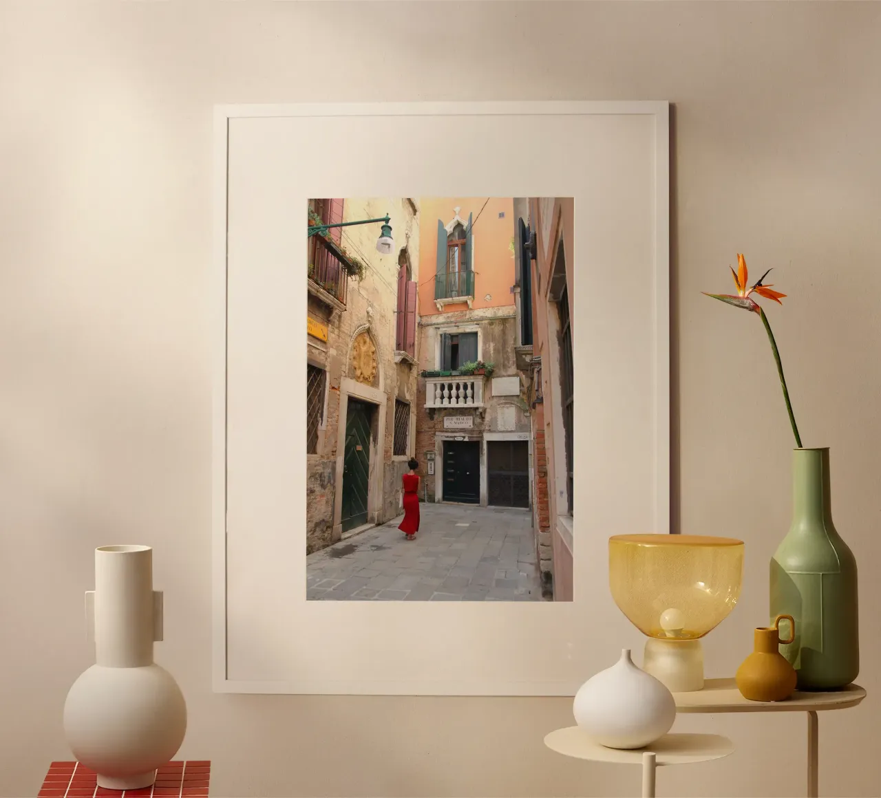 Venezia 30 poster con telaio in legno da eyes & tries