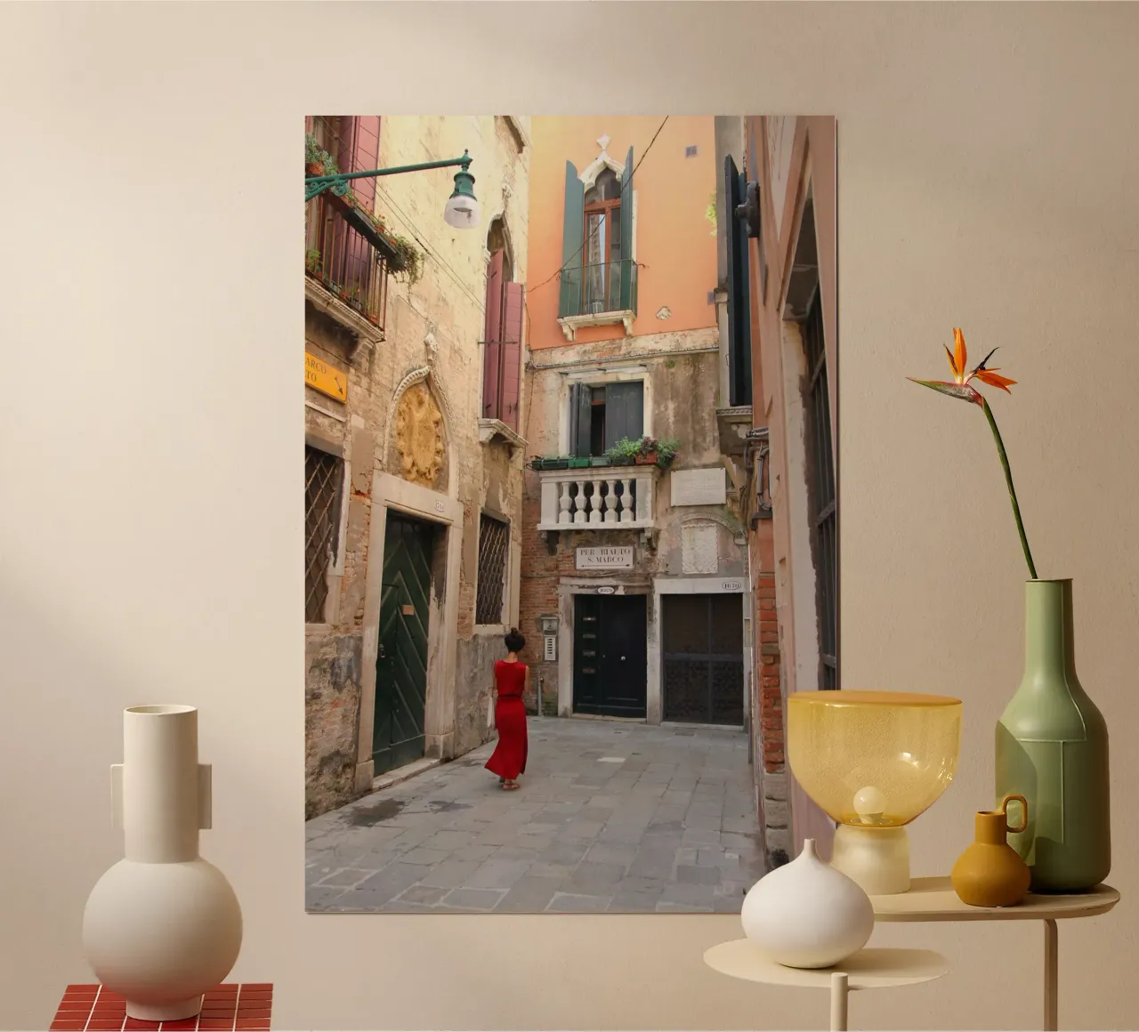 Venezia 30 poster con telaio in legno da eyes & tries
