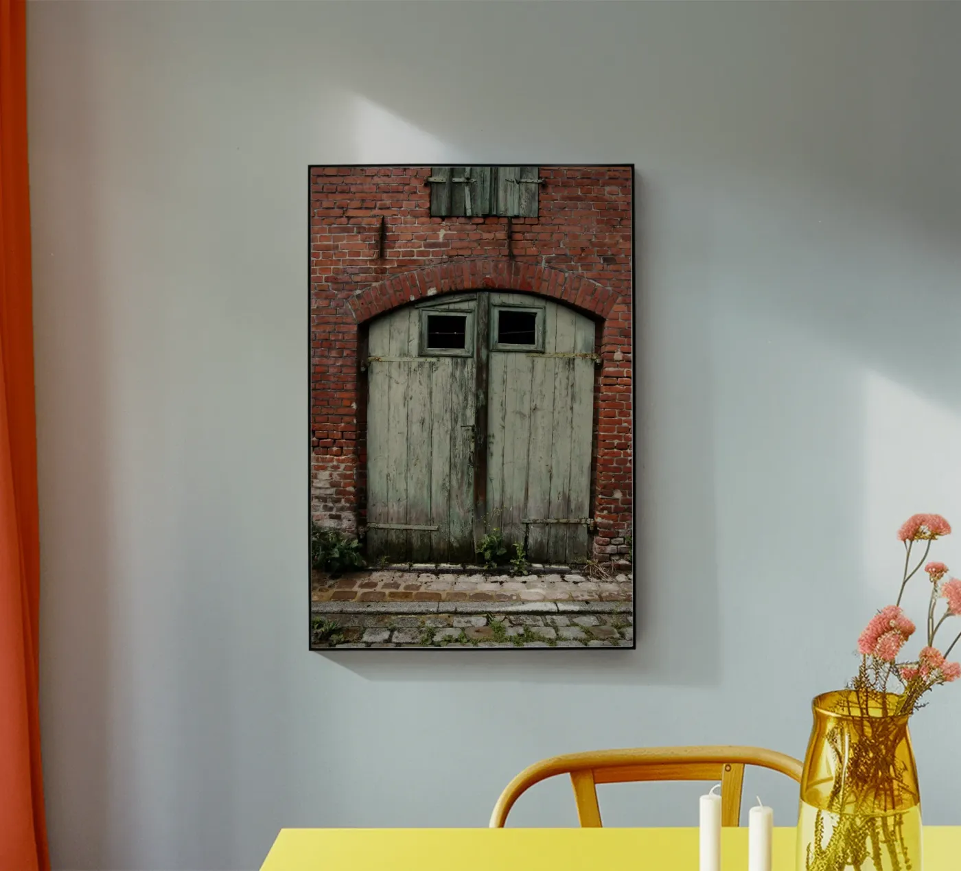 Type acrylic glass by eyes & tries