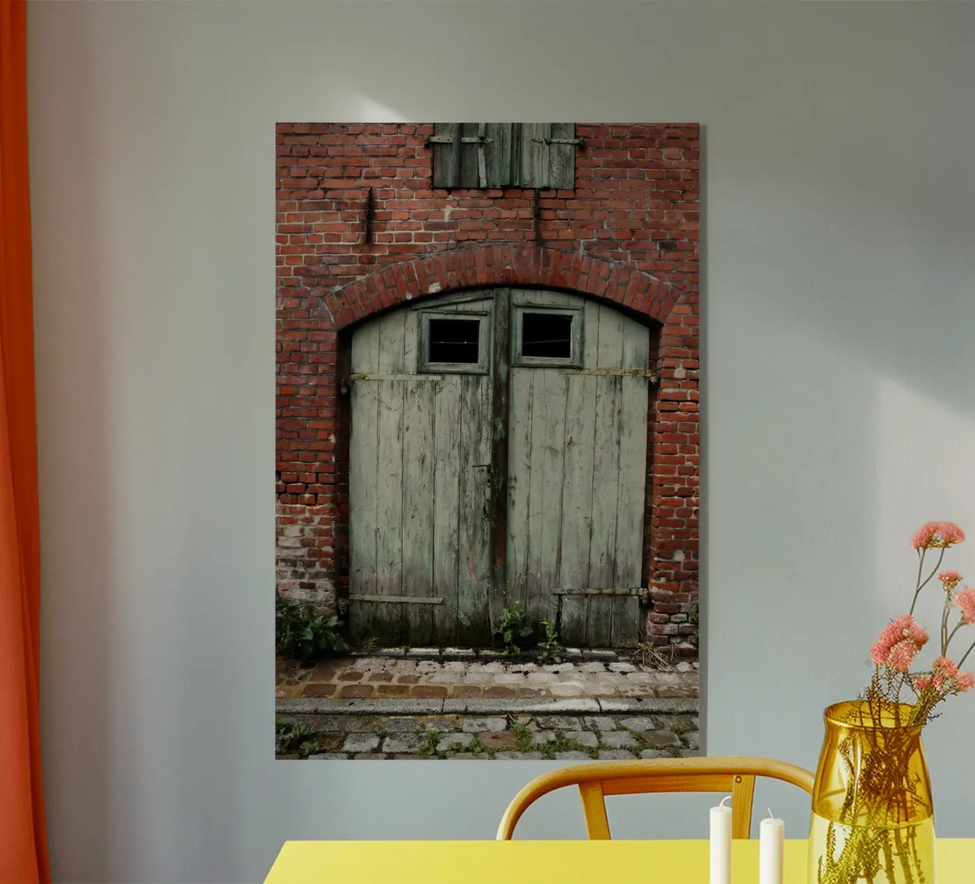 Type acrylic glass by eyes & tries