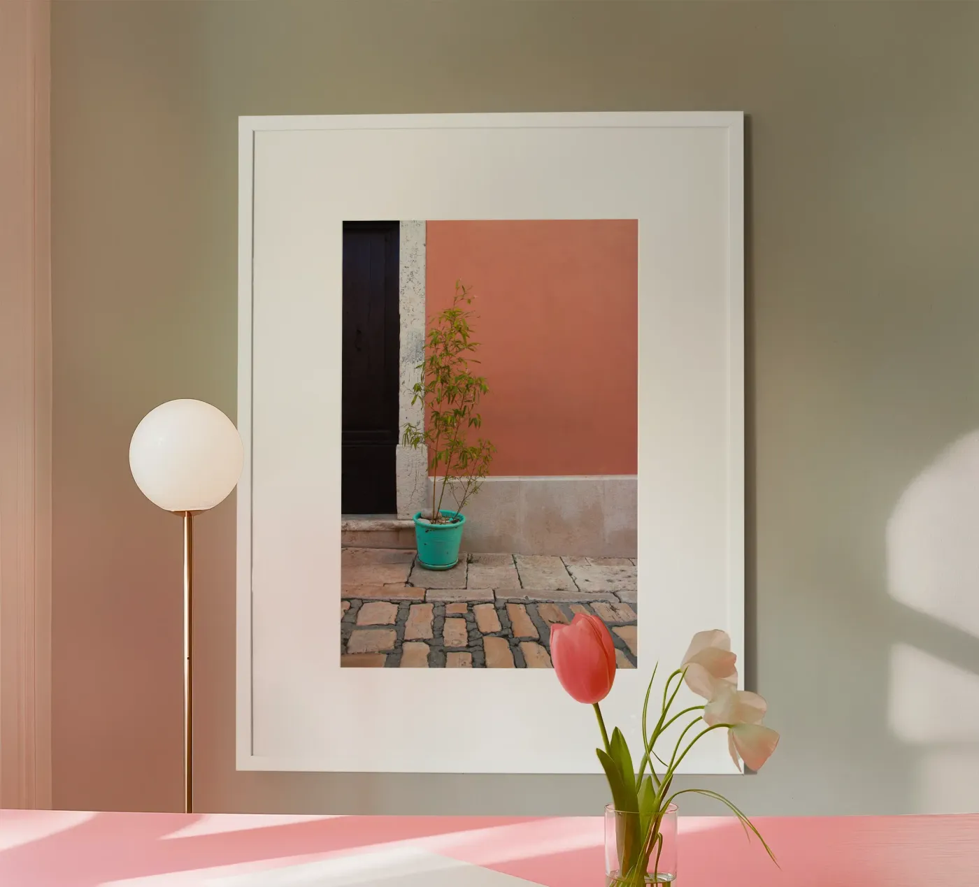 Blumentopf Poster von eyes & tries