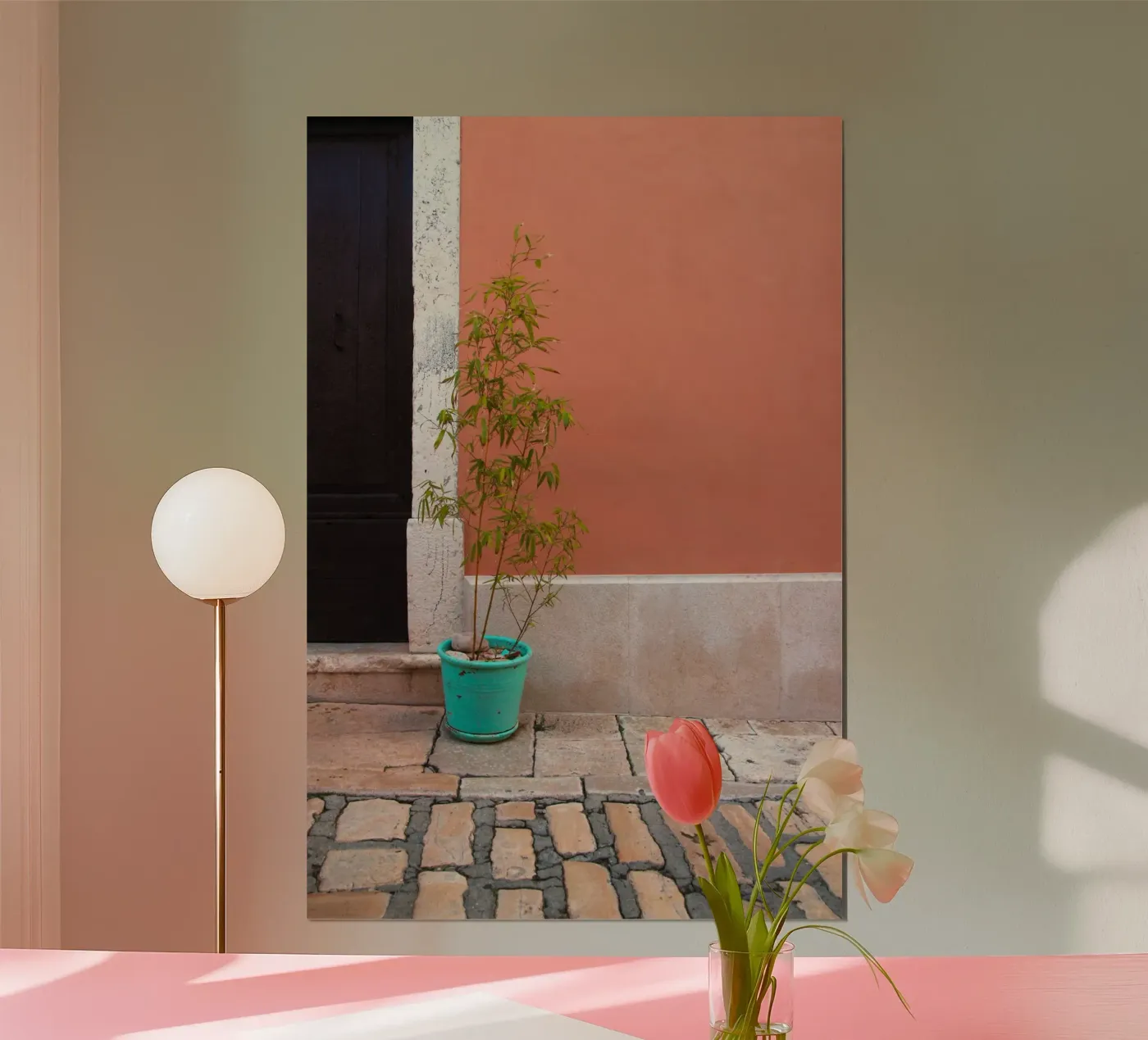 Blumentopf Poster von eyes & tries