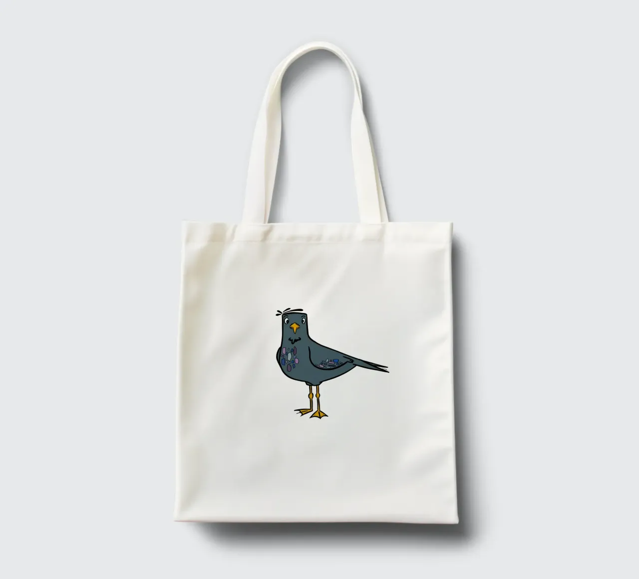 Birdy - Taubenmöve tote bag by STFI.studio